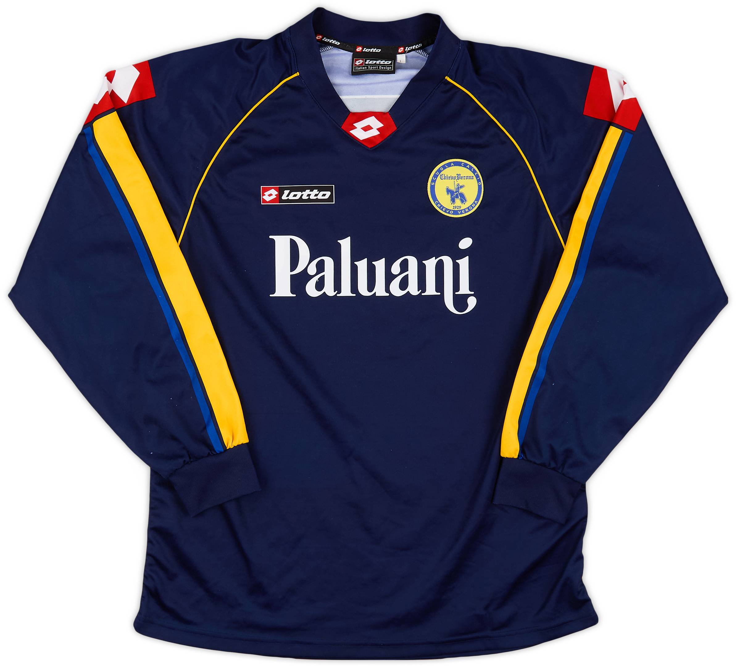 2003-04 Chievo Verona Lotto Training L/S Shirt - 8/10 - (L)