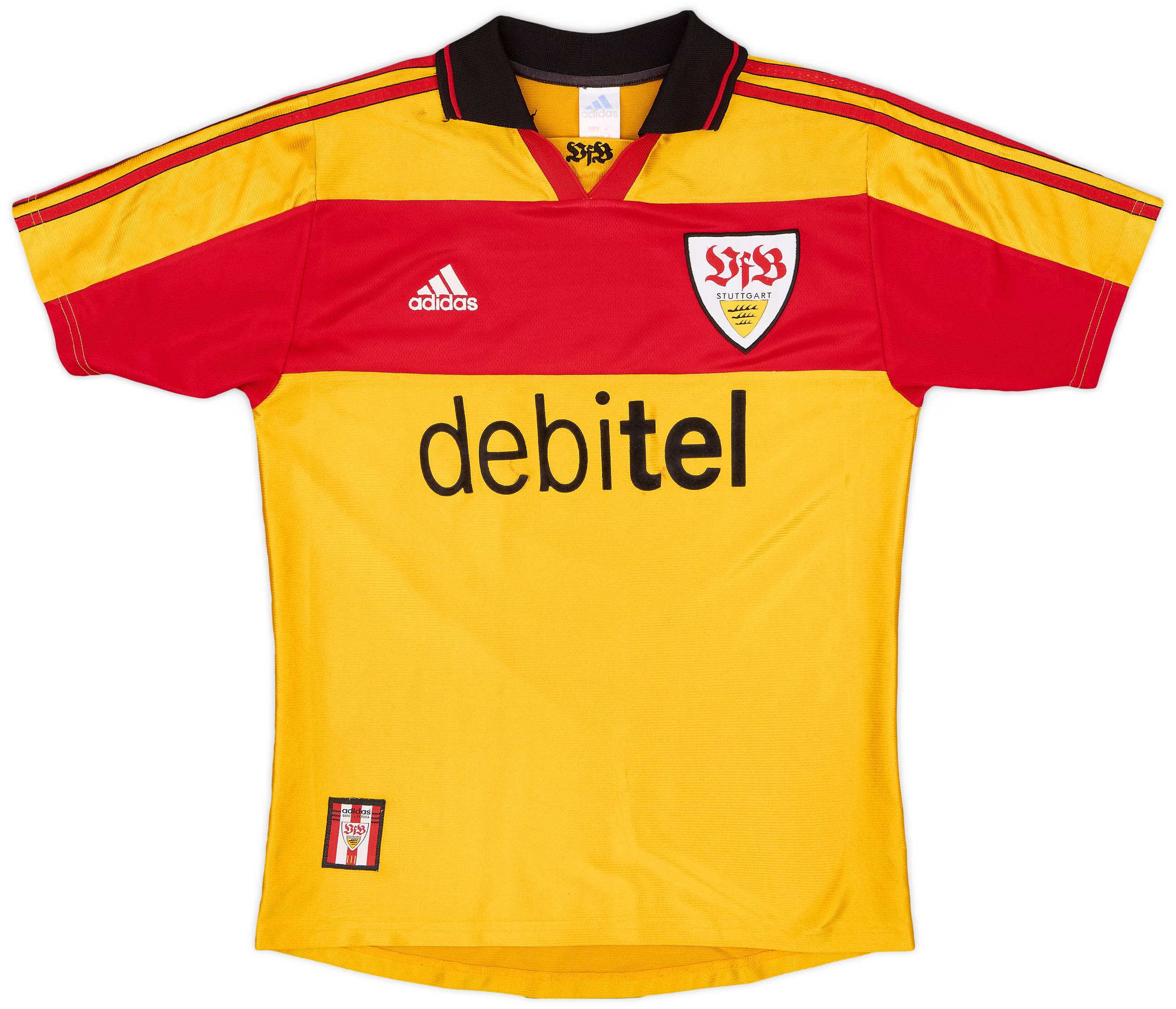 2000-01 Stuttgart Away Shirt - 8/10 - (XL.Boys)