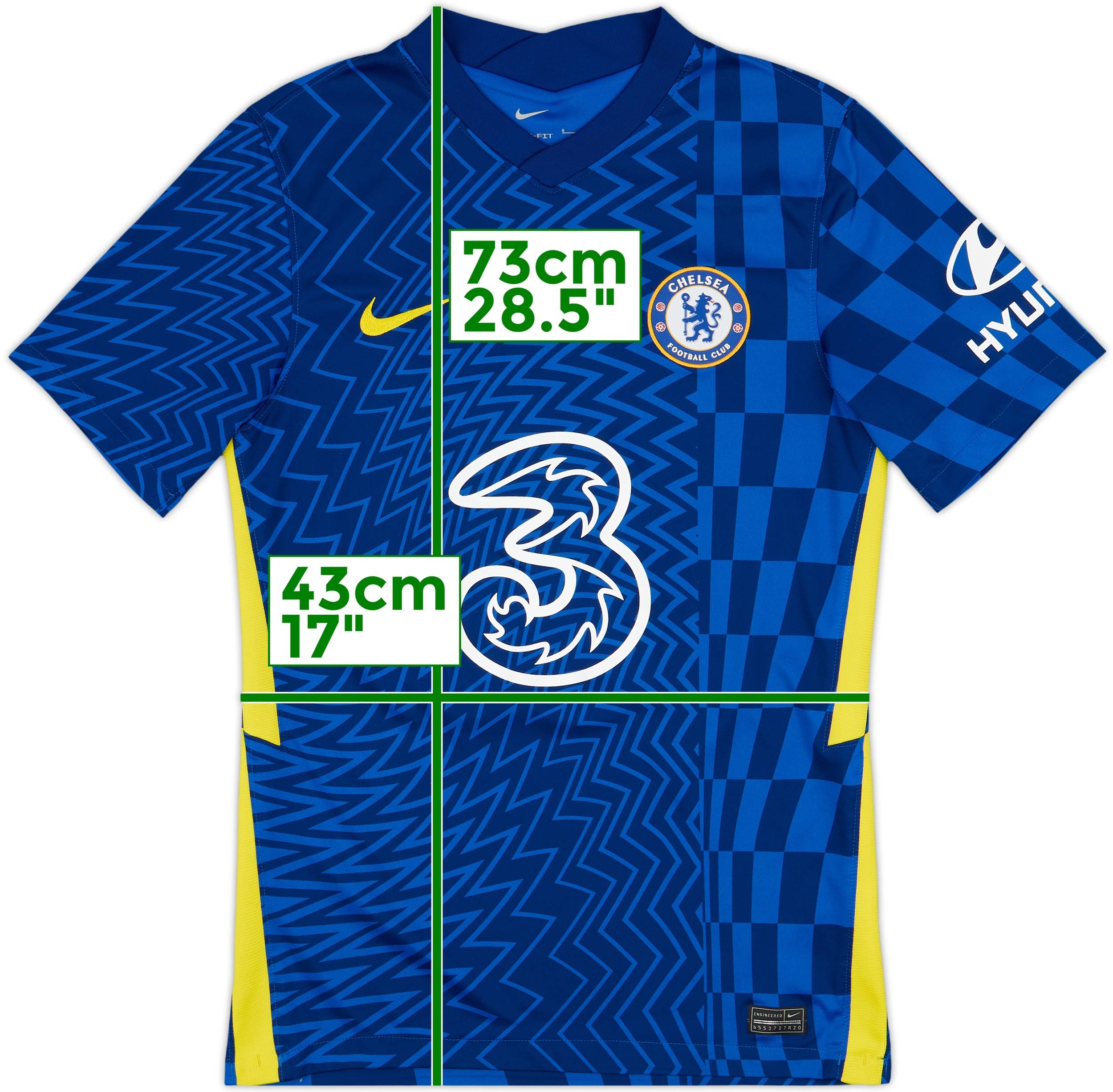 Havertz Jersey Final Ucl 2021 Chelsea 2020-21 Home Shirt (M