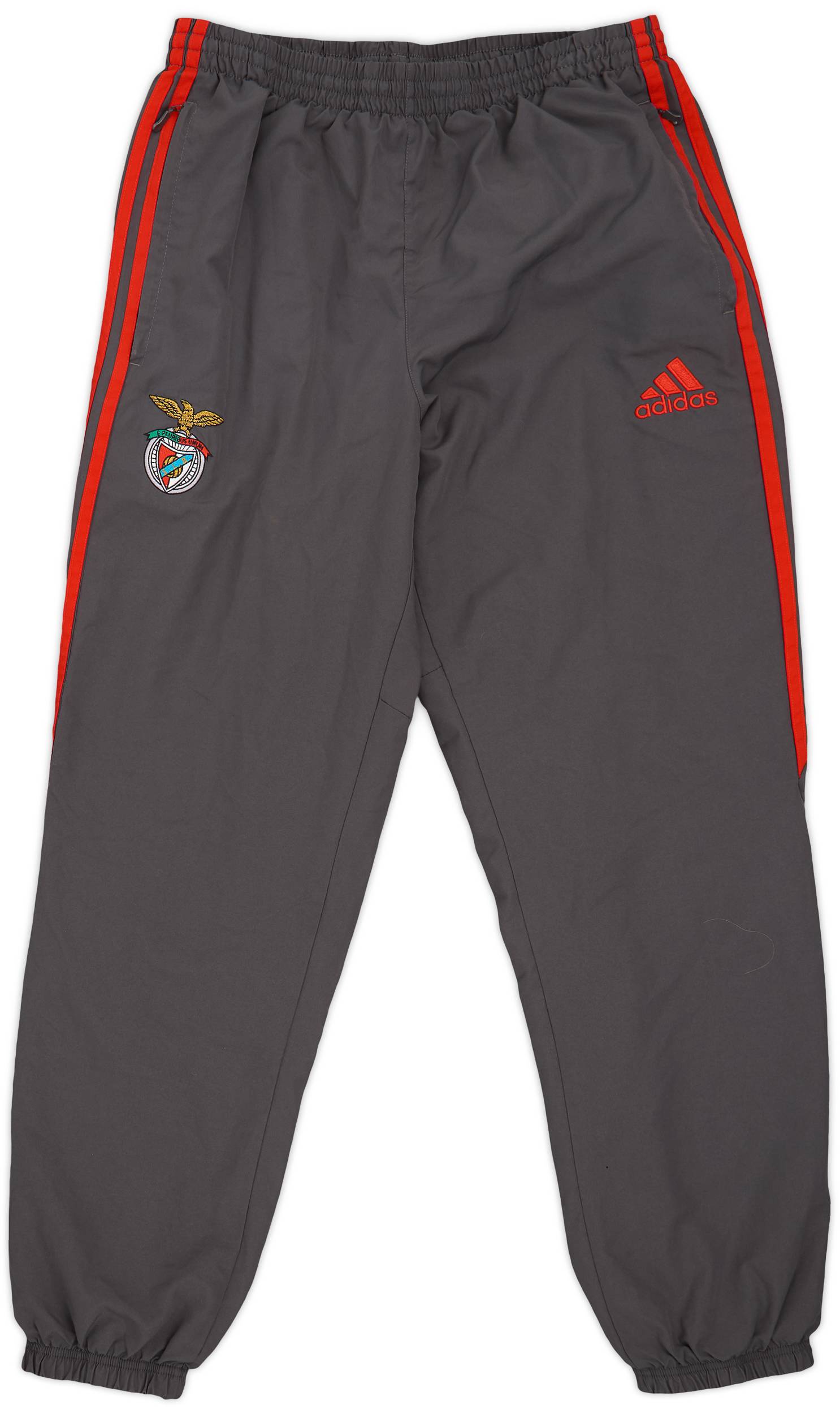 2009-10 Benfica adidas Track Pants/Bottoms - 6/10 - (M/L)