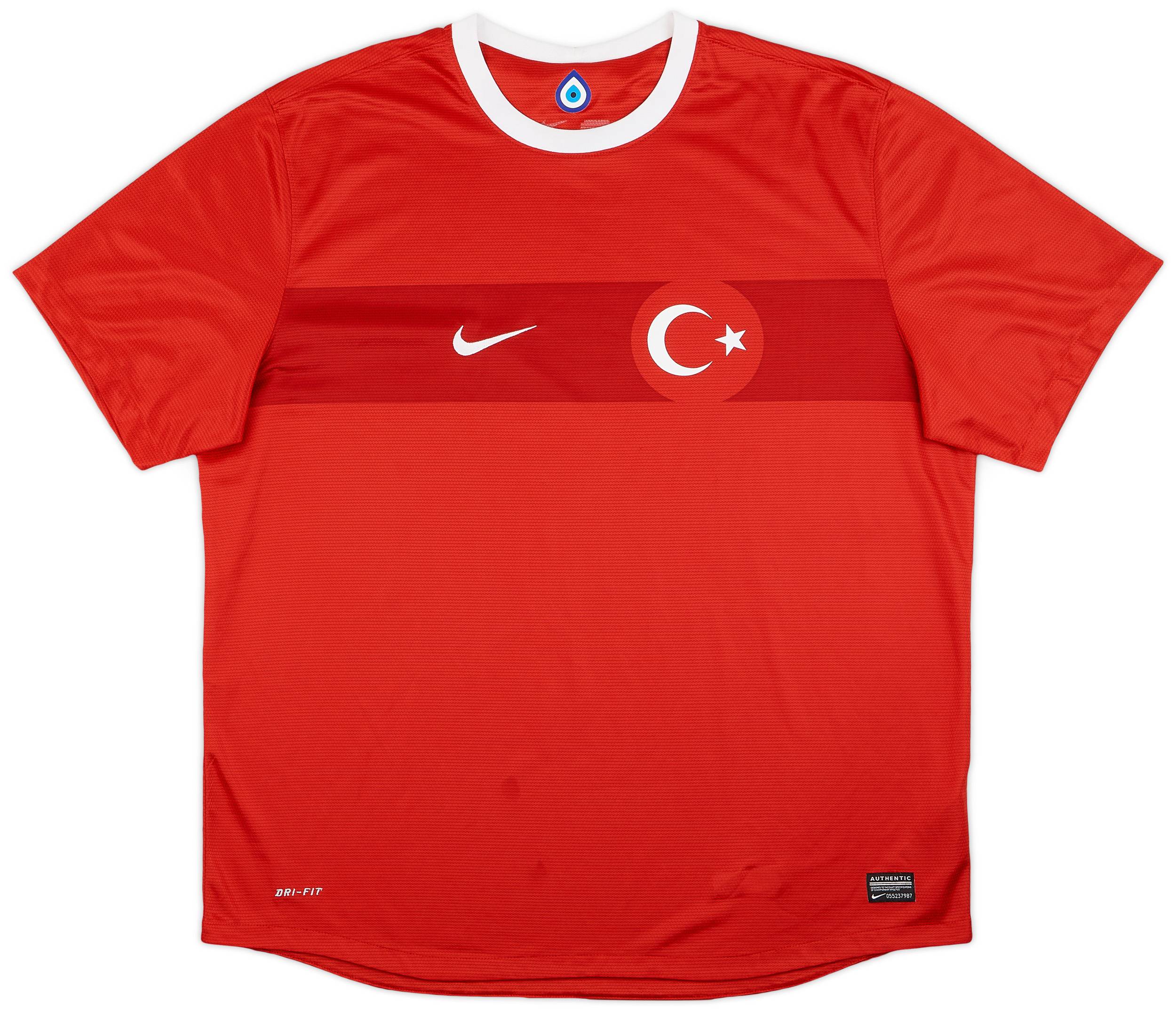 2012-14 Turkey Home Shirt - 7/10 - (XXL)