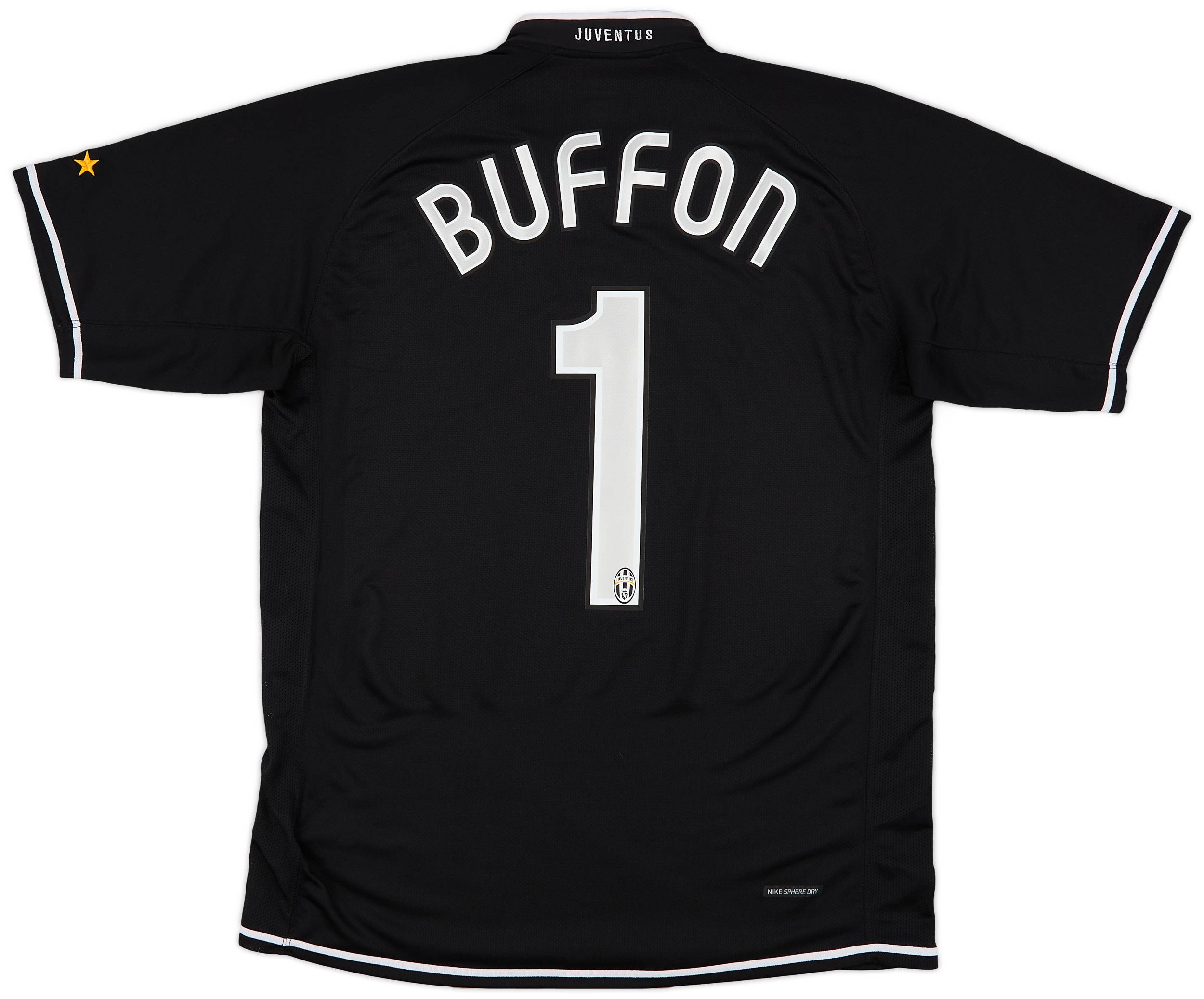 2006-07 Juventus Away/GK Shirt Buffon #1 - 8/10 - (M)