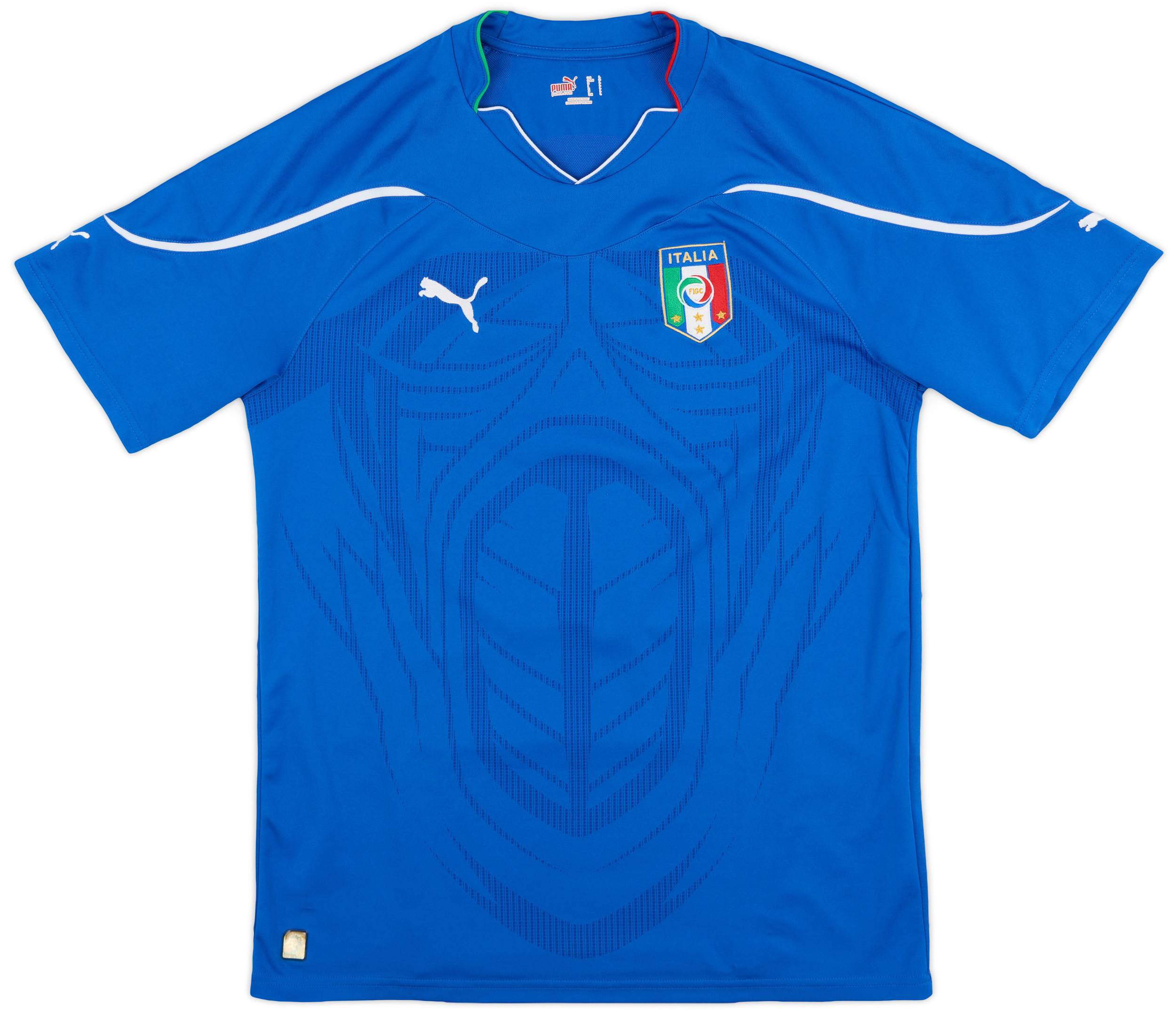 2010-12 Italy Home Shirt - 9/10 - (L)
