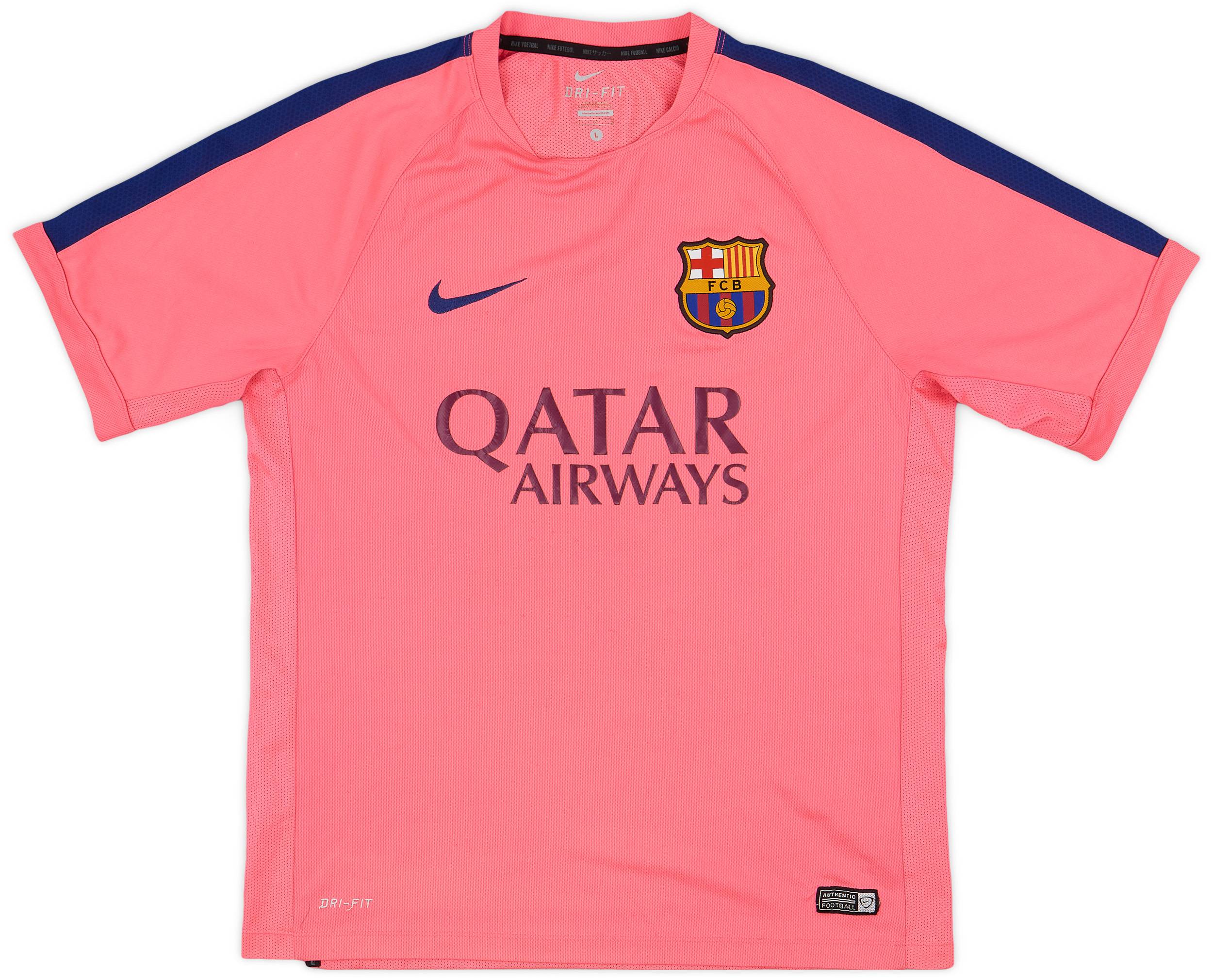 2014-15 Barcelona Nike Training Shirt - 6/10 - (L)