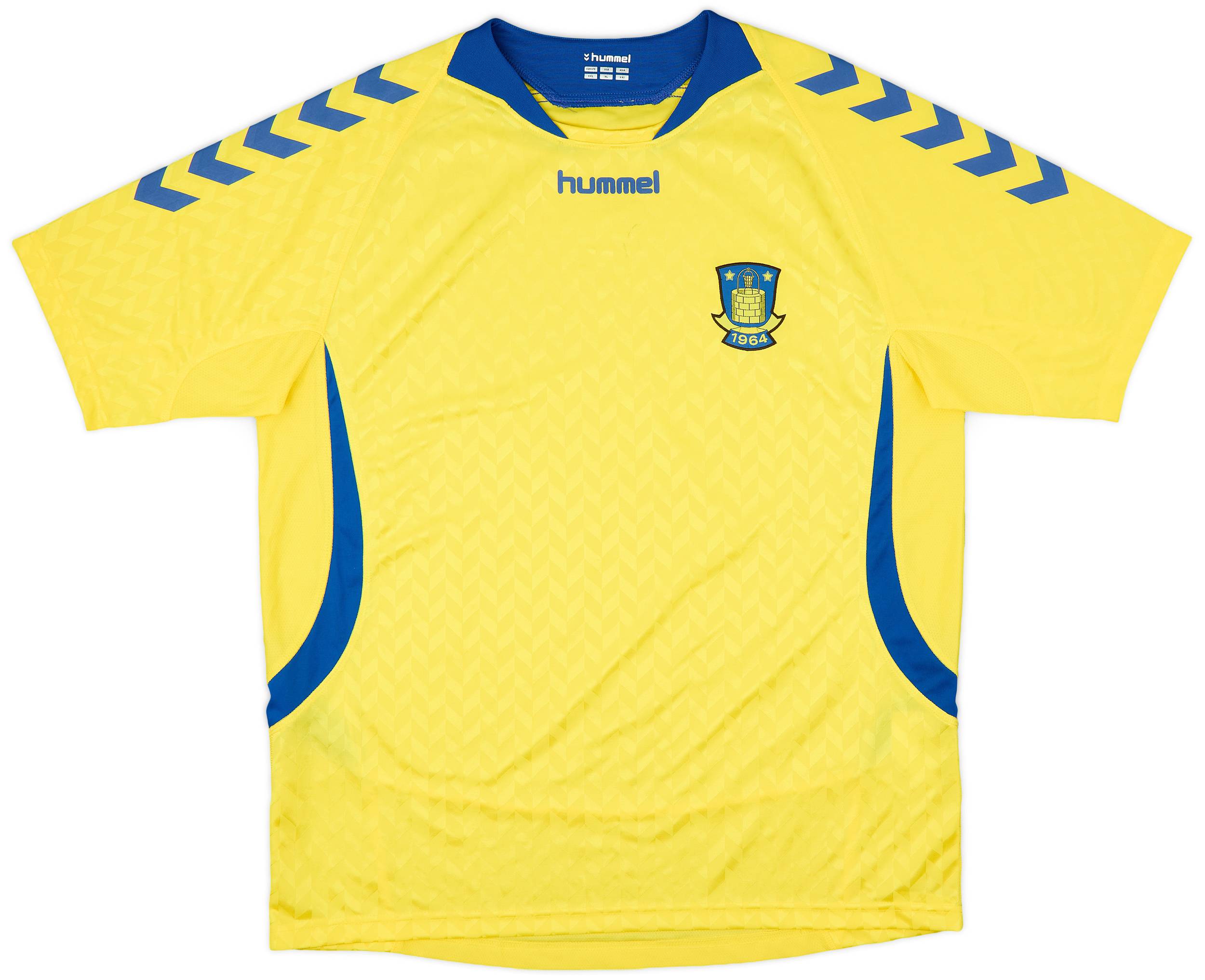2021-22 Brondby Hummel Training Shirt - 8/10 - (XXL)