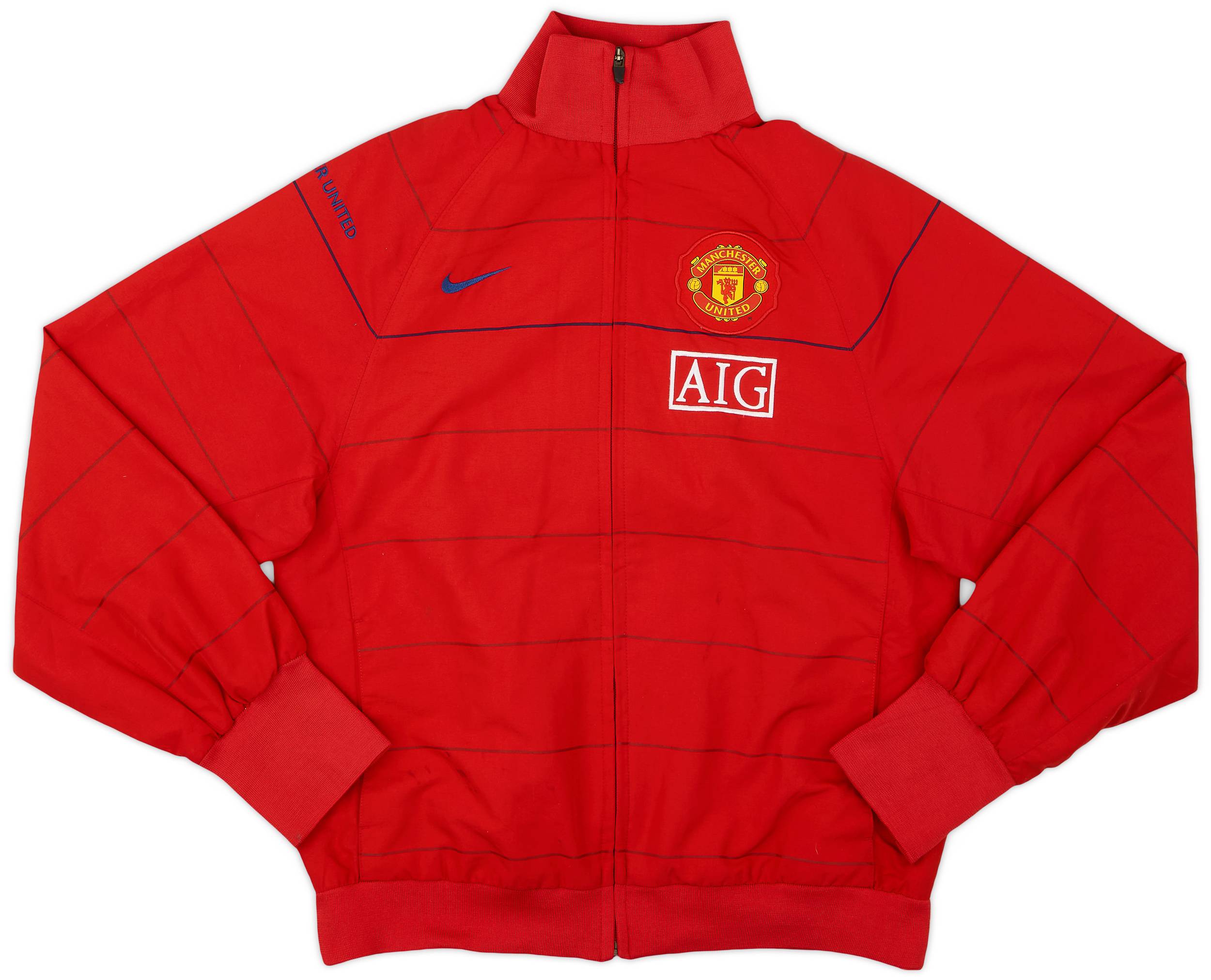 2008-09 Manchester United Nike Track Jacket - 6/10 - (S)