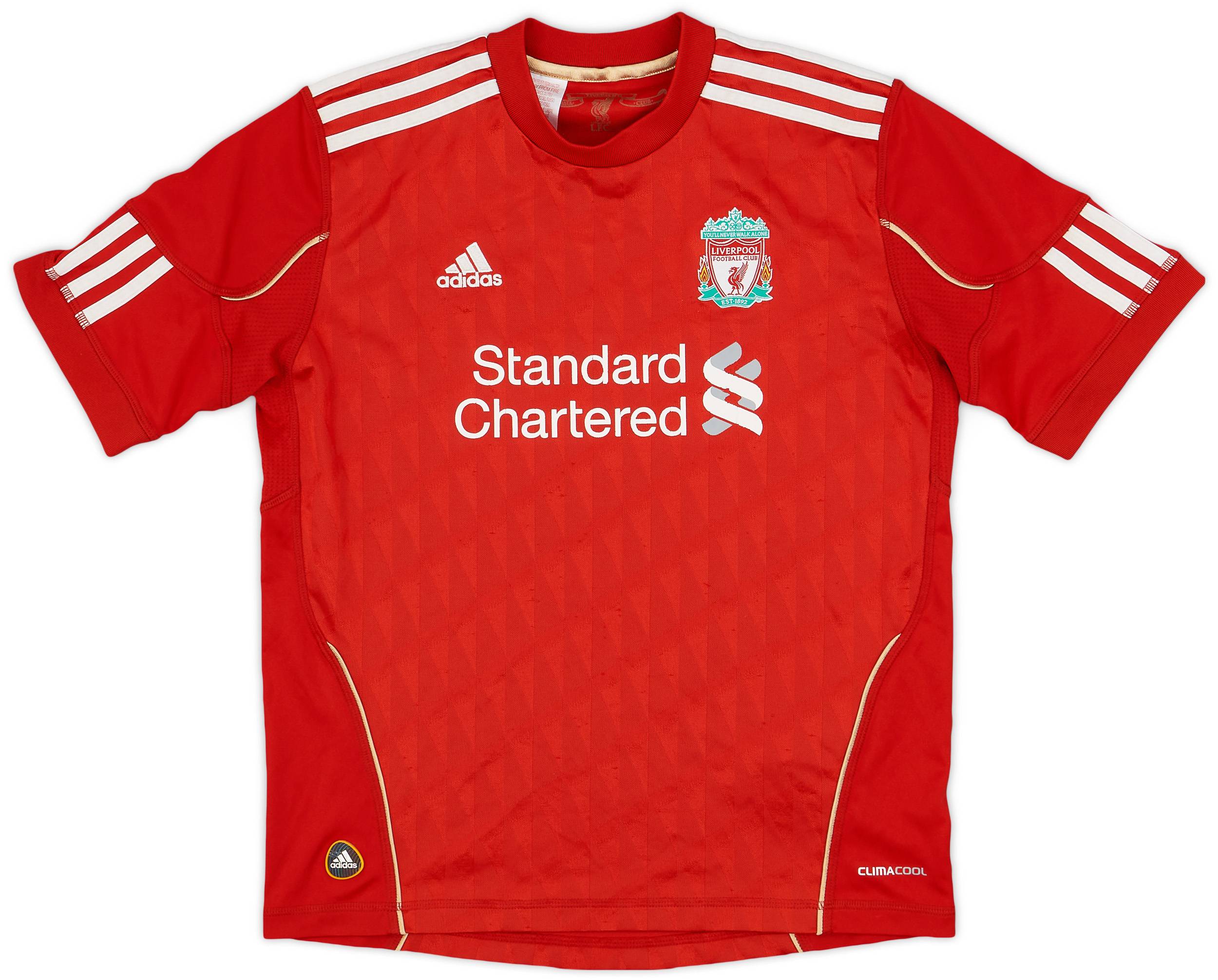 2010-12 Liverpool Home Shirt - 7/10 - (M.Boys)