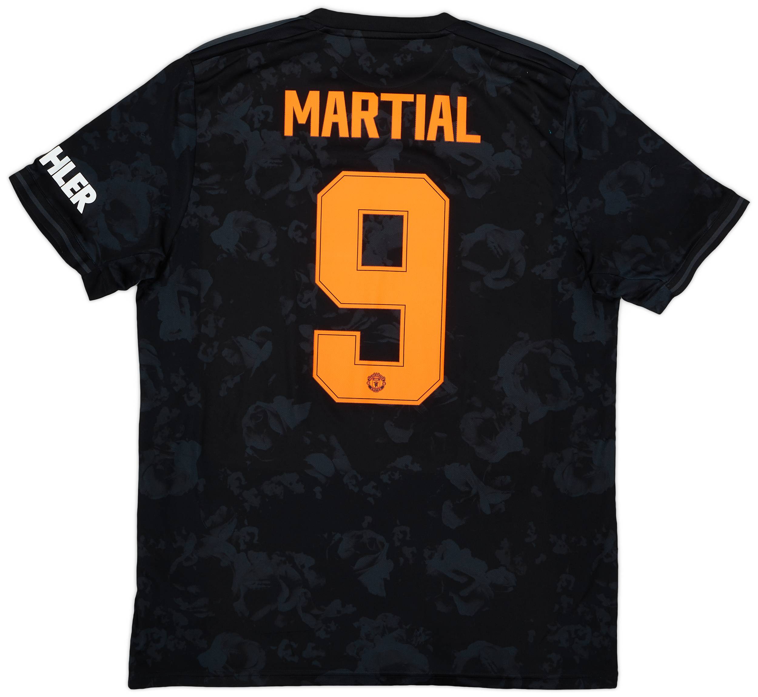 2019-20 Manchester United Third Shirt Martial #9 - 8/10 - (L)