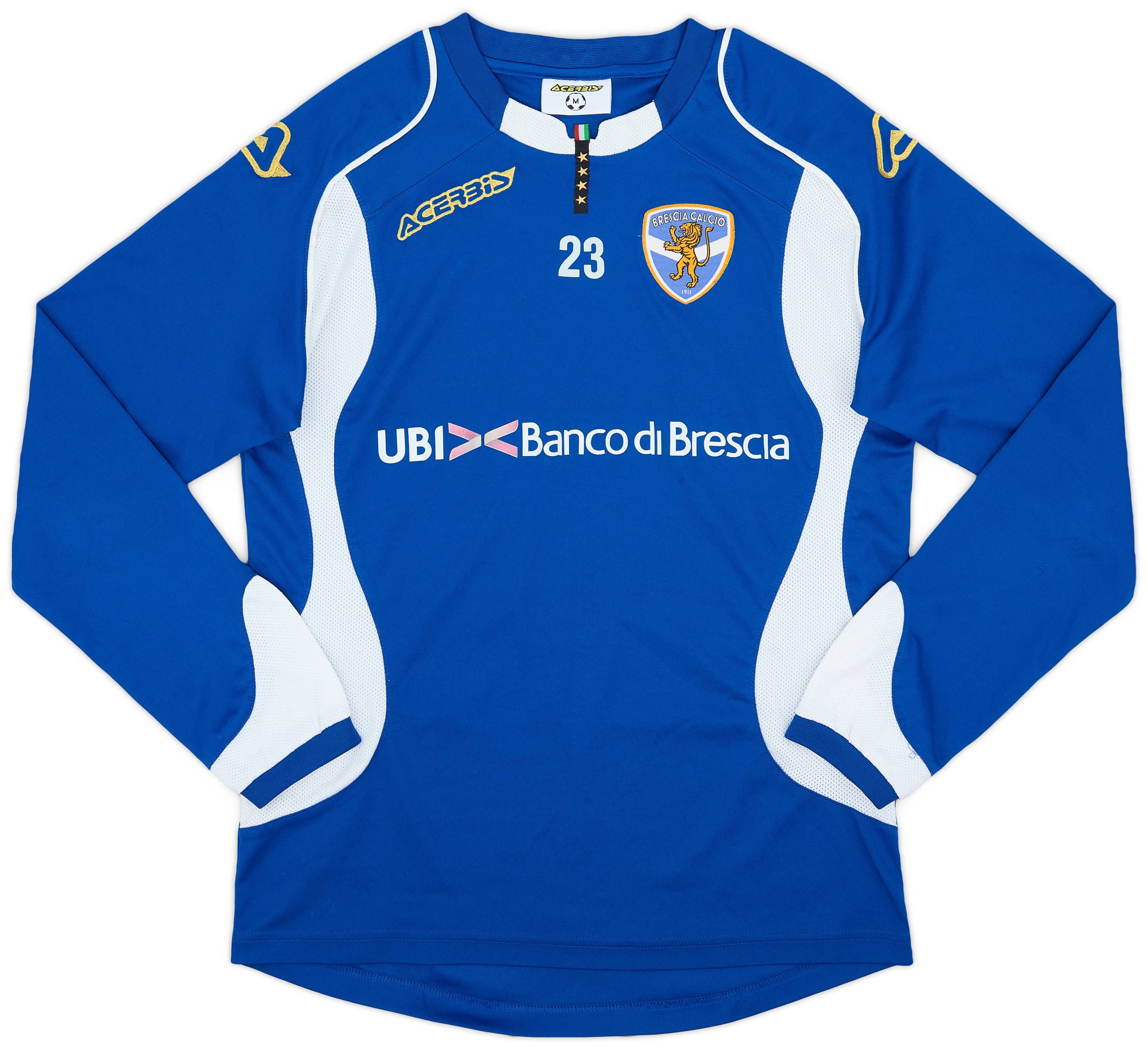 2015-16 Brescia Acerbis Player Issue Training L/S Shirt #23 - 8/10 - (M)