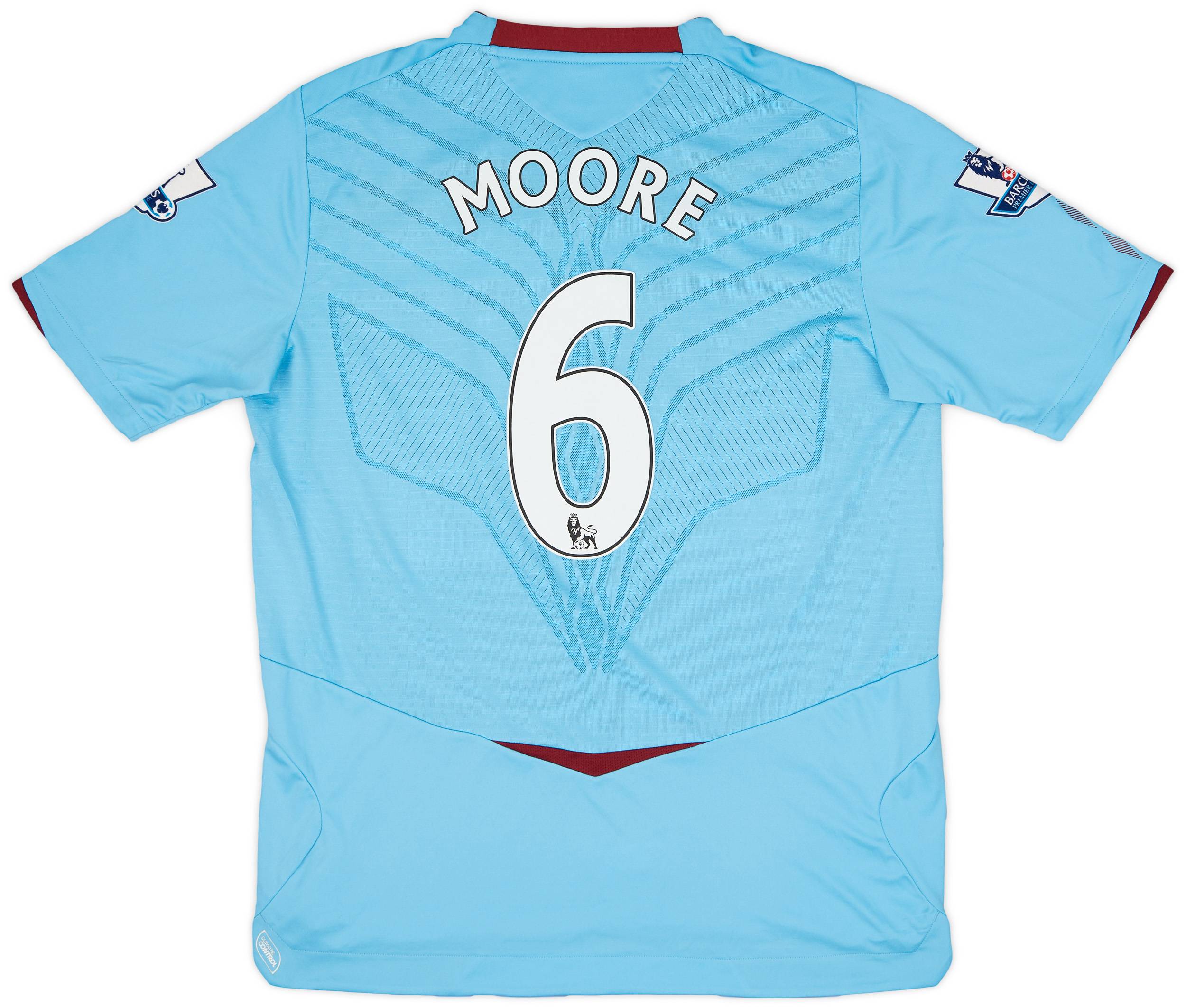 2008-09 West Ham Away Shirt Moore #6 - 9/10 - (L)