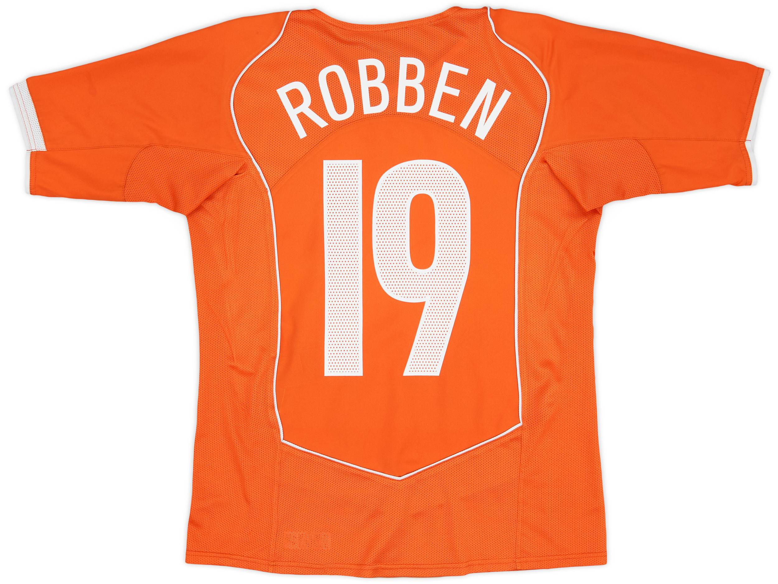 2004-06 Netherlands Home Shirt Robben #19 - 8/10 - (XL.Boys)