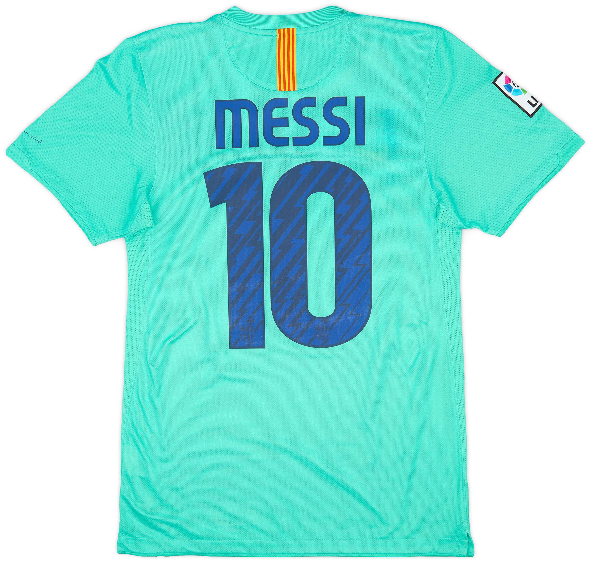 2010-11 Barcelona Away Shirt Messi #10 - 9/10 - (S)