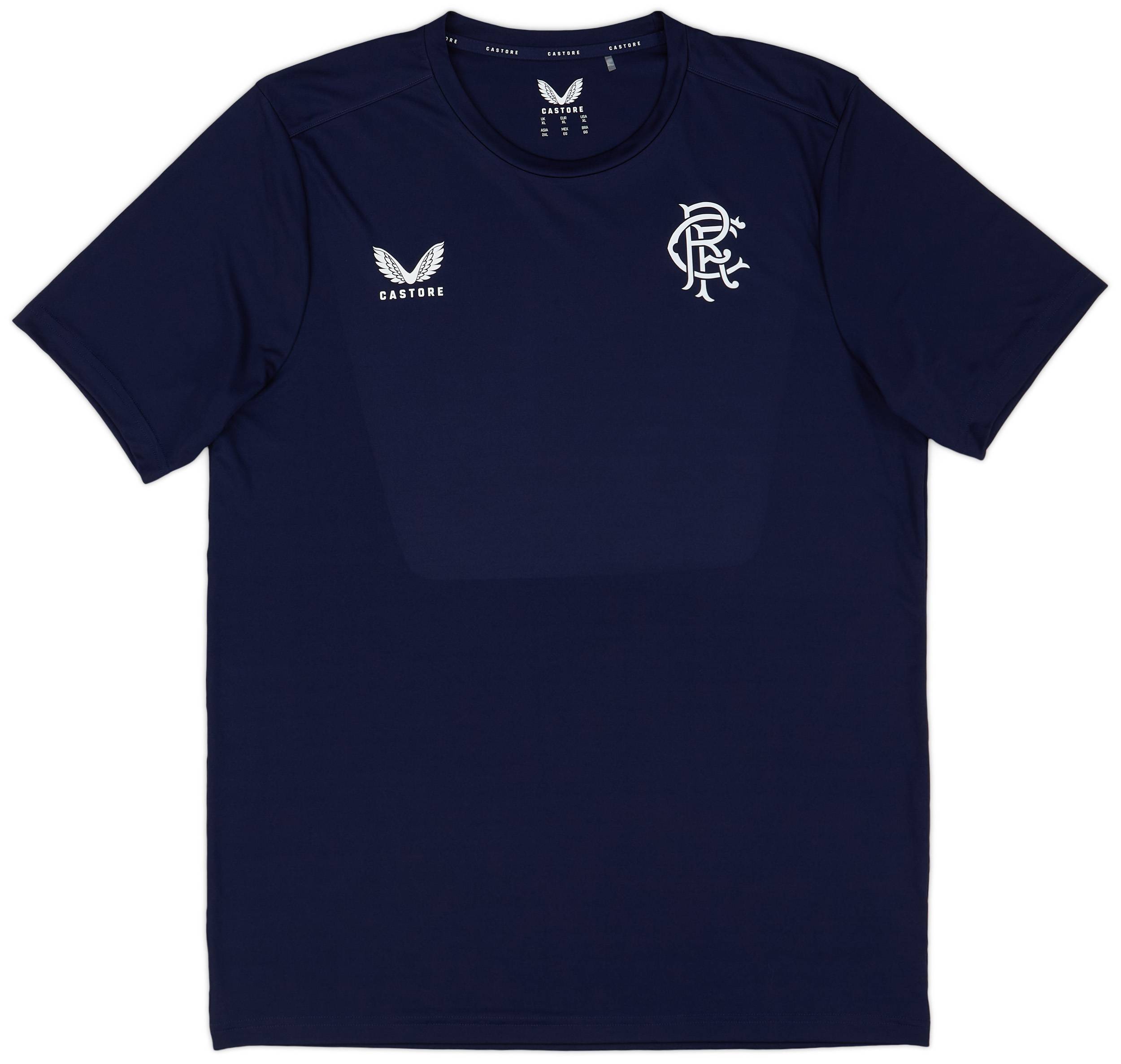 2023-24 Rangers Castore Training Shirt - 7/10