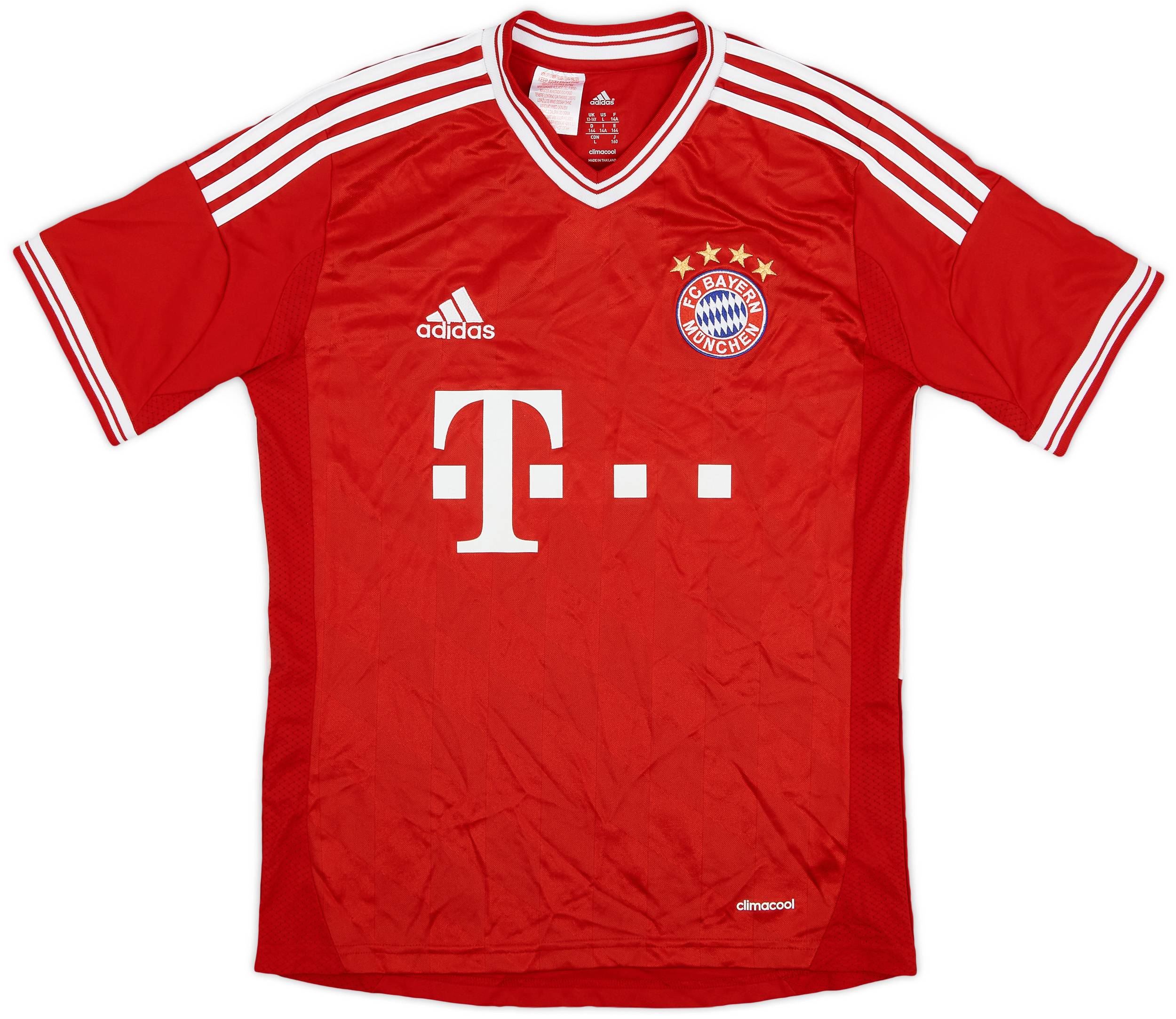 2013-14 Bayern Munich Home Shirt - 8/10 - (L.Boys)
