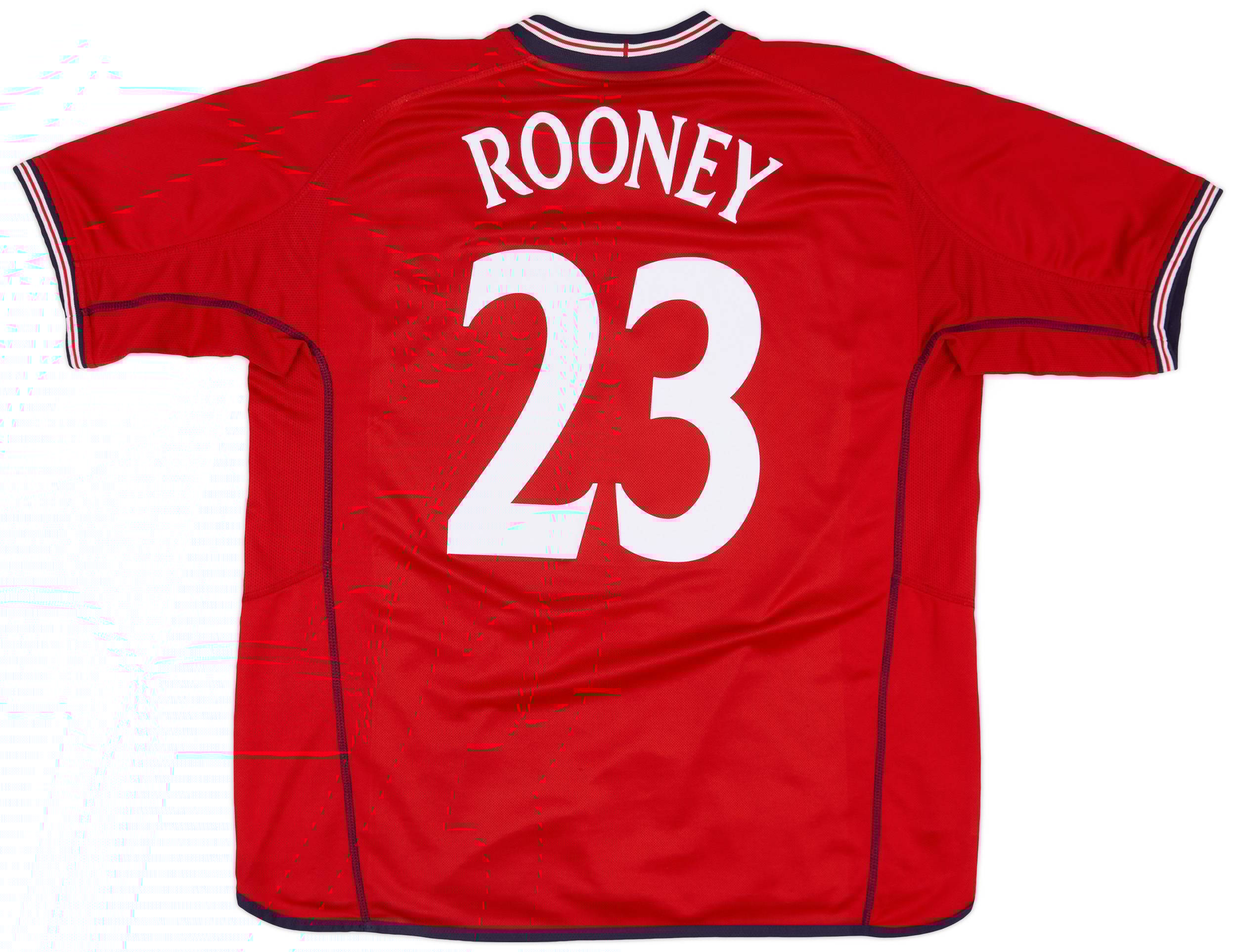 2002-04 England Away Shirt Rooney #23 - 7/10 - (XXL)