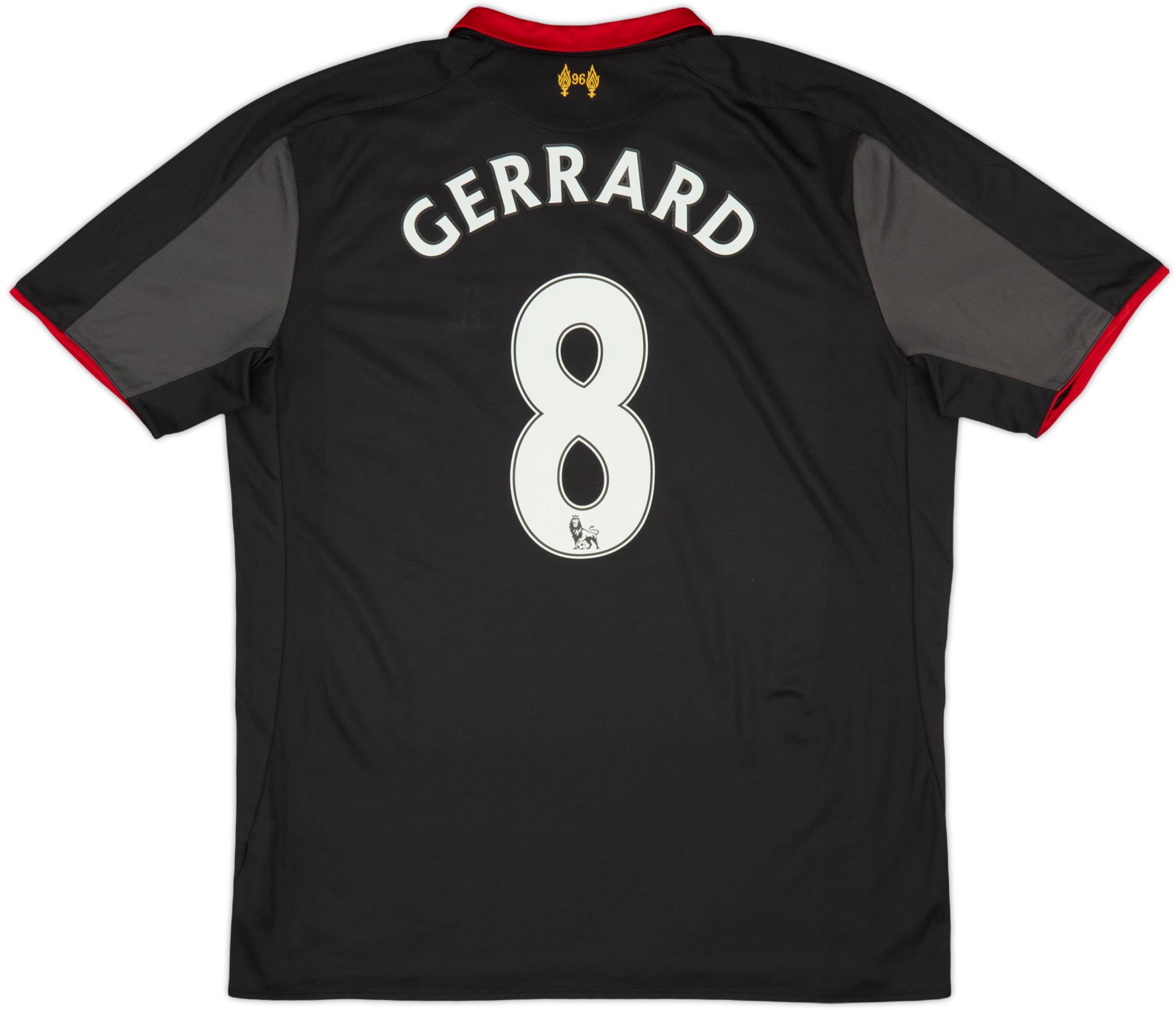 2014-15 Liverpool Third Shirt Gerrard #8 - 5/10 - (XL)