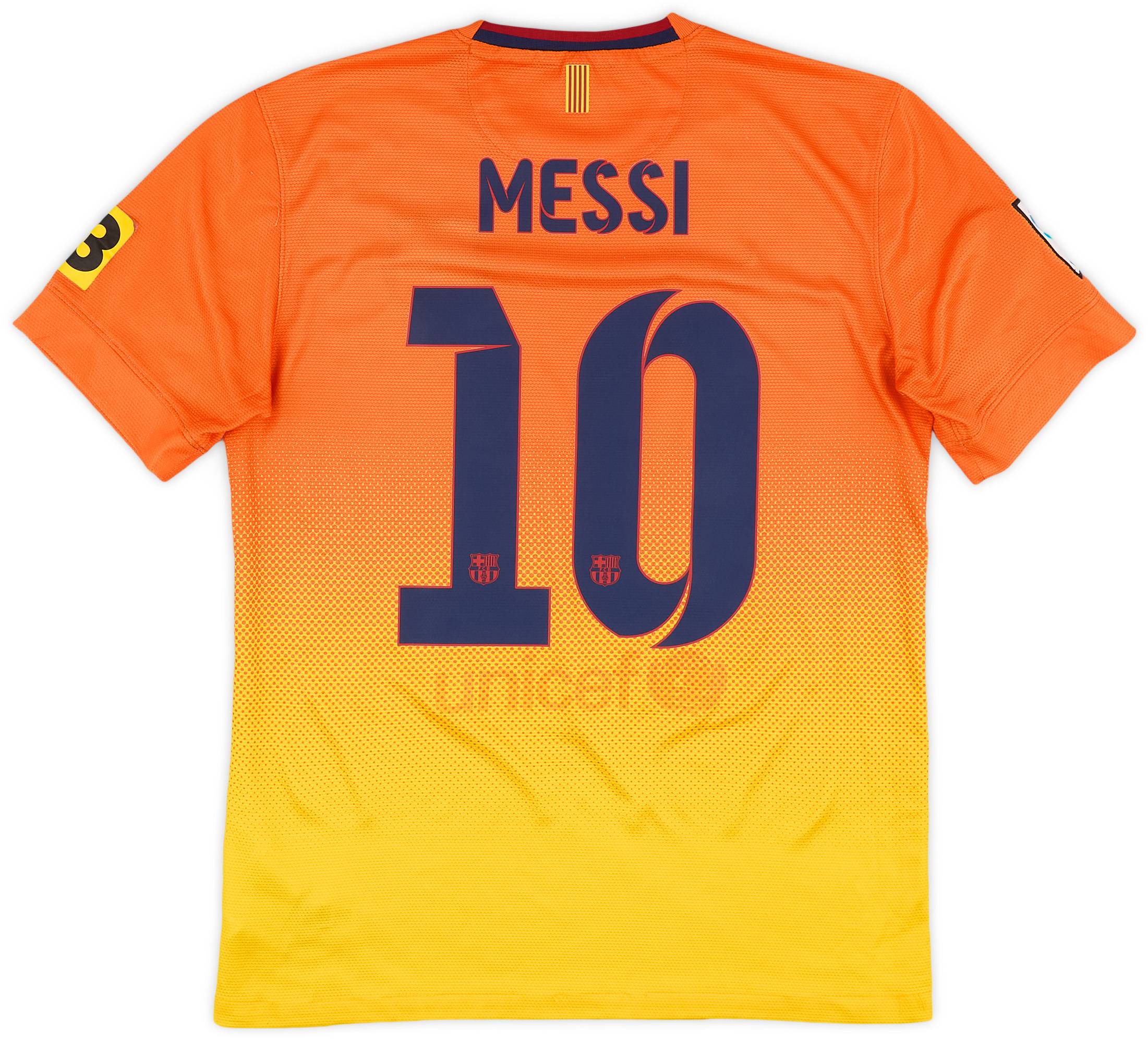 2012-13 Barcelona Away Shirt Messi #10 - 6/10 - (S)