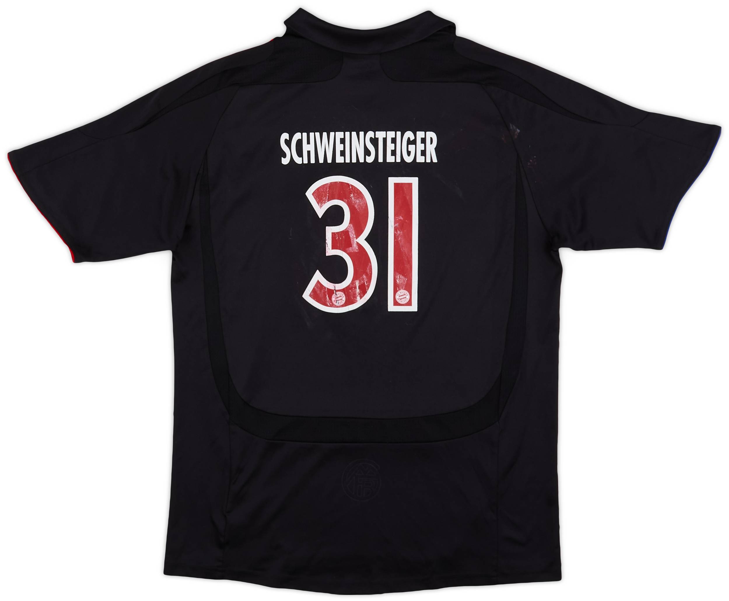 2007-09 Bayern Munich European Shirt Schweinsteiger #31 - 5/10 - (XL.Boys)