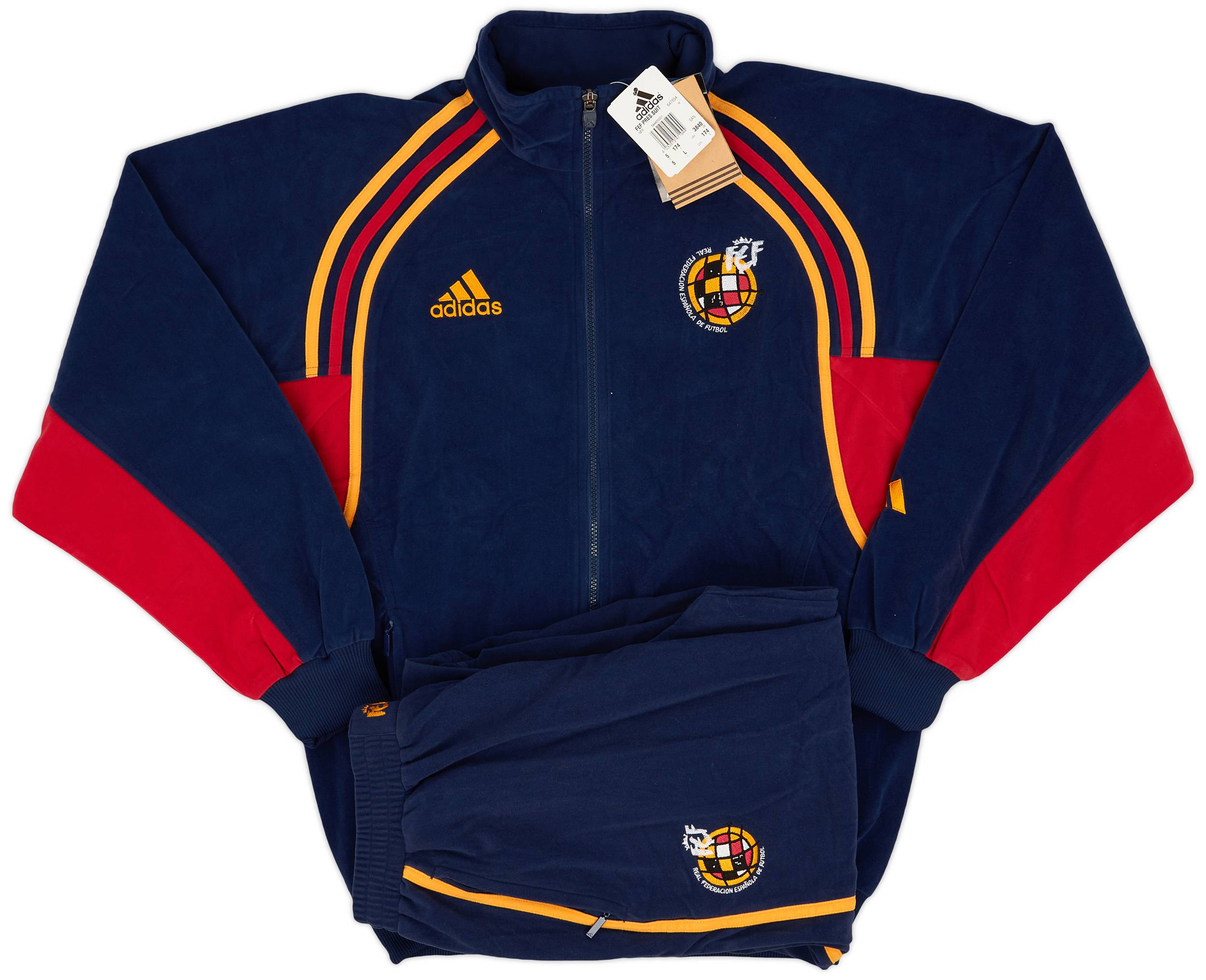 2000-02 Spain adidas Tracksuit (M)