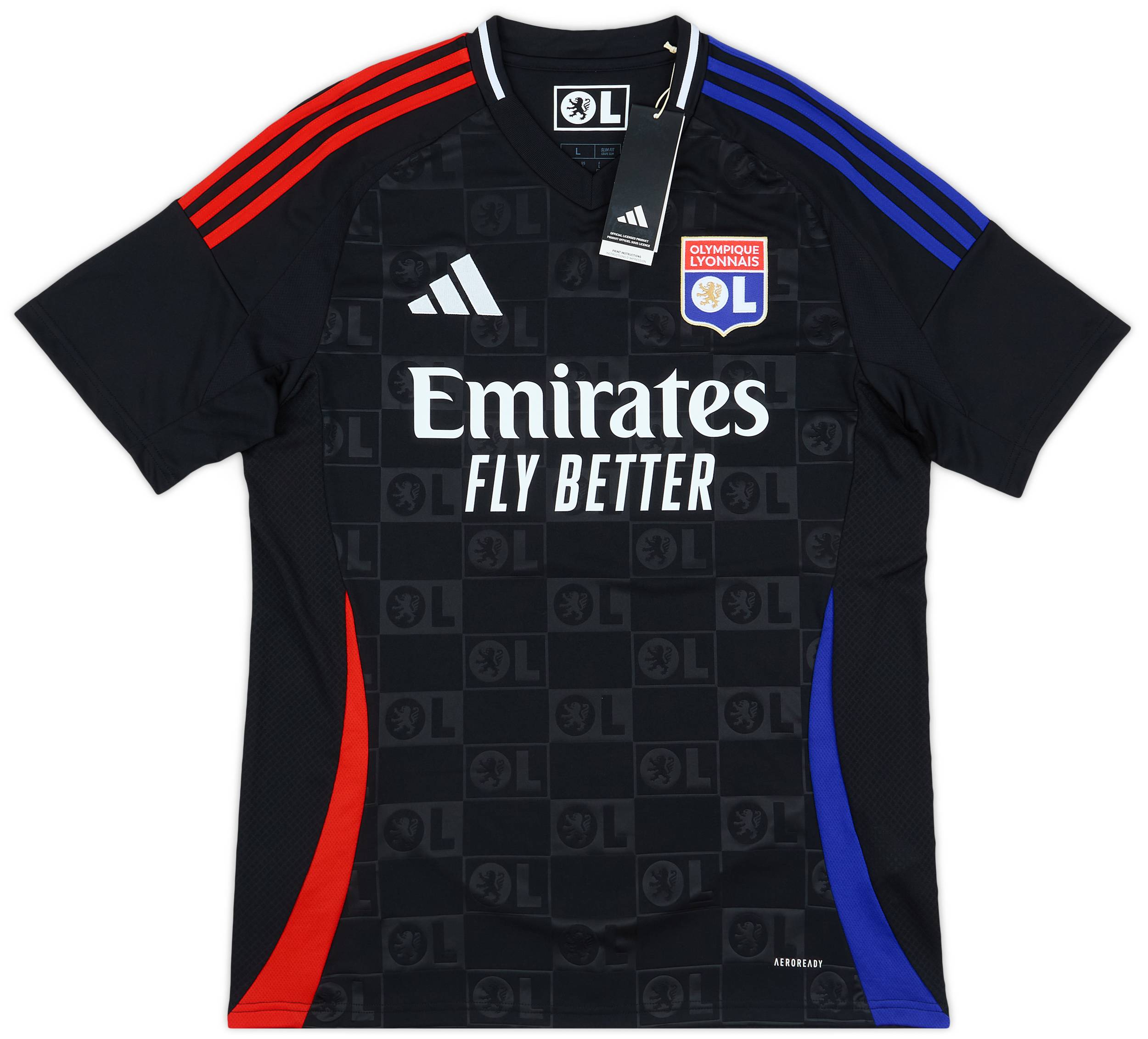 2024-25 Lyon Away Shirt Mikautadze #69