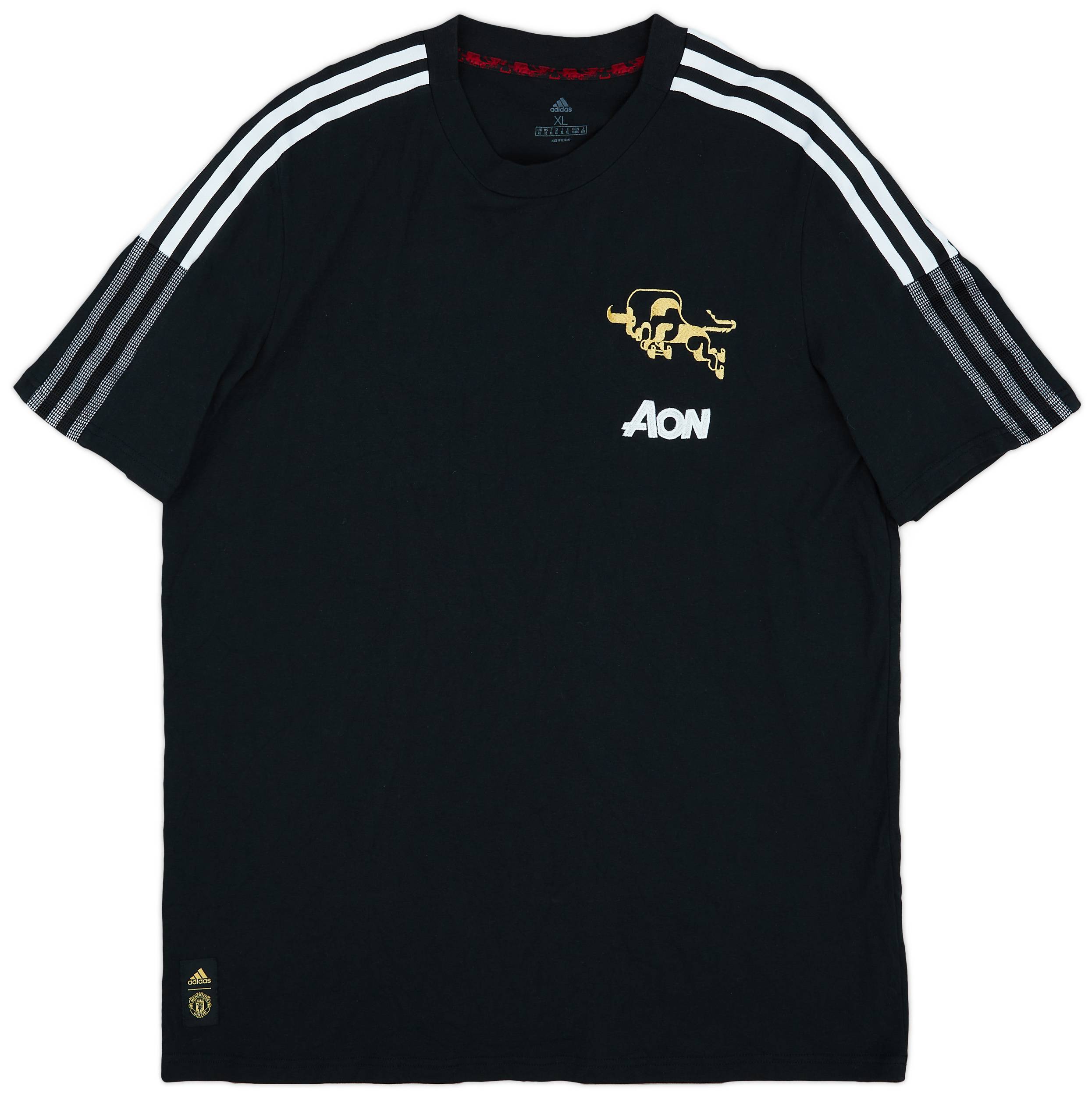 2021 22 Manchester United adidas Chinese New Year Tee 9 10 XL
