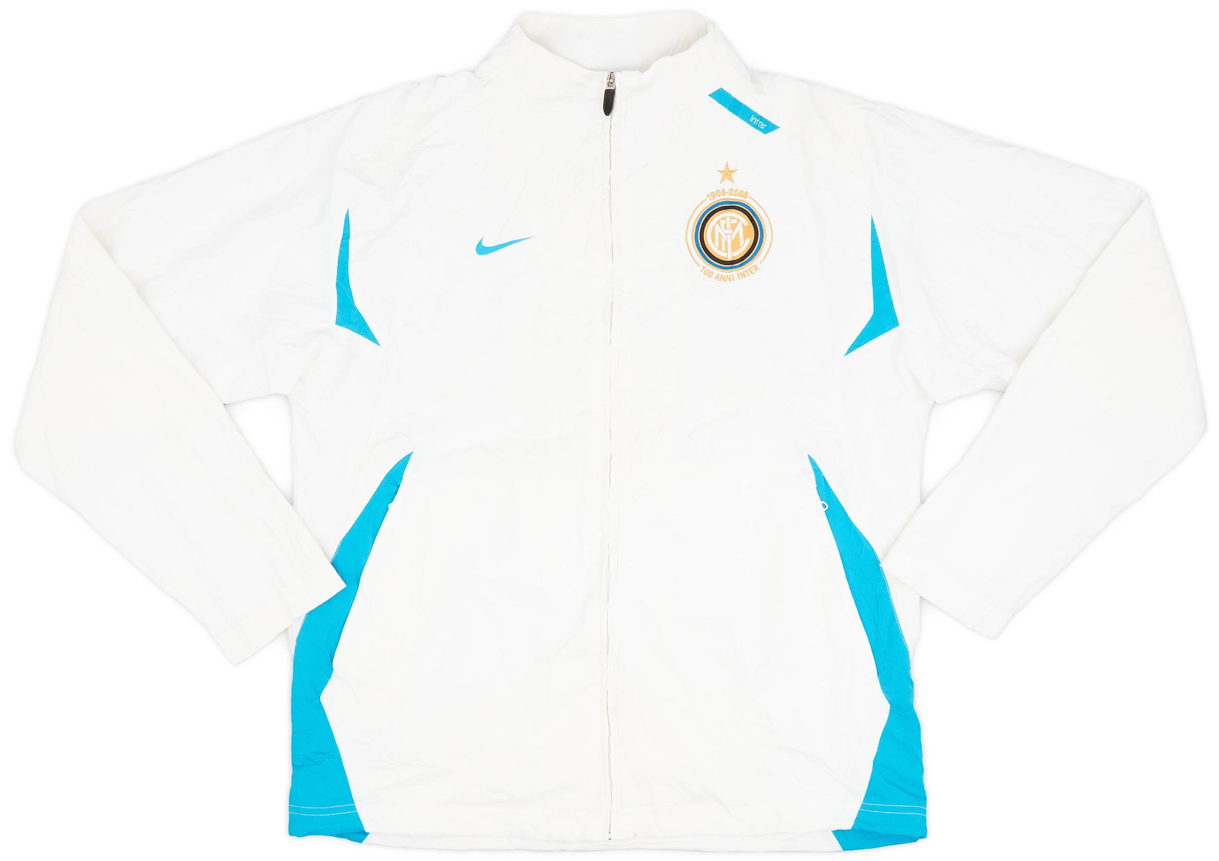 2007-08 Inter Milan Nike Centenary Track Jacket - 9/10 - (L)