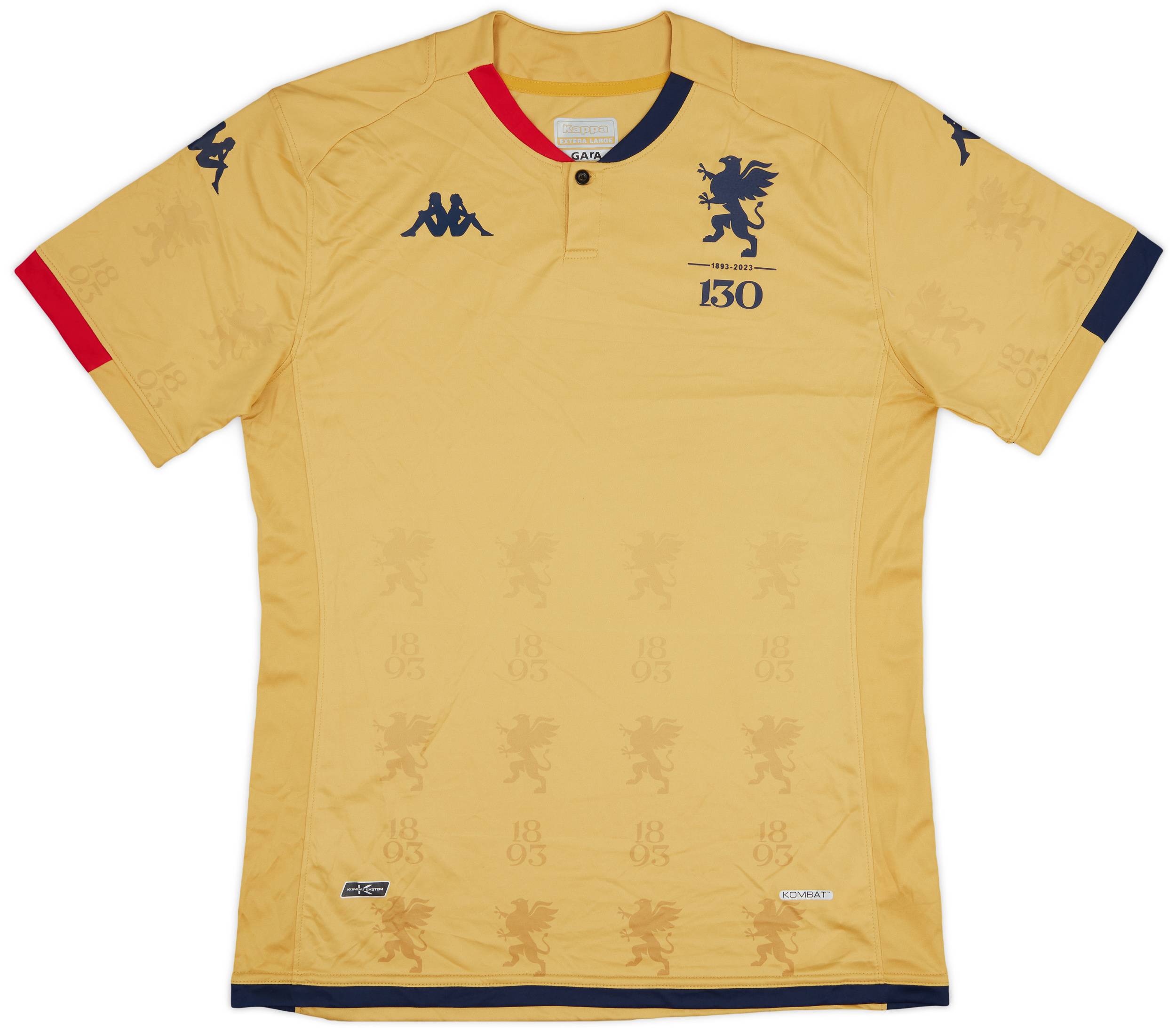 2023-24 Genoa Third Shirt 'Bomberignon' - 9/10 - (XL)