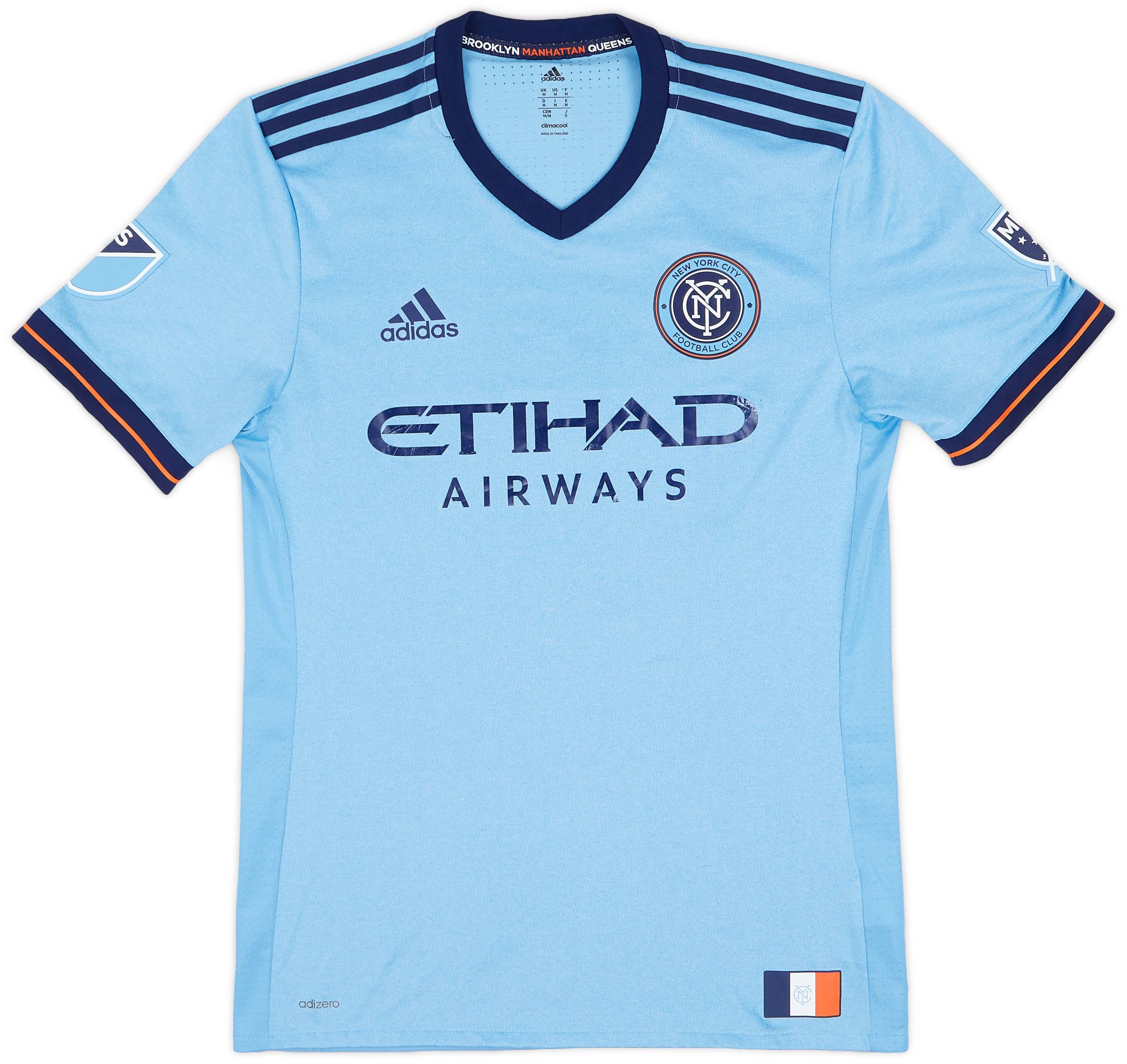 2017-18 New York City Authentic Home Shirt - 6/10 - (M)