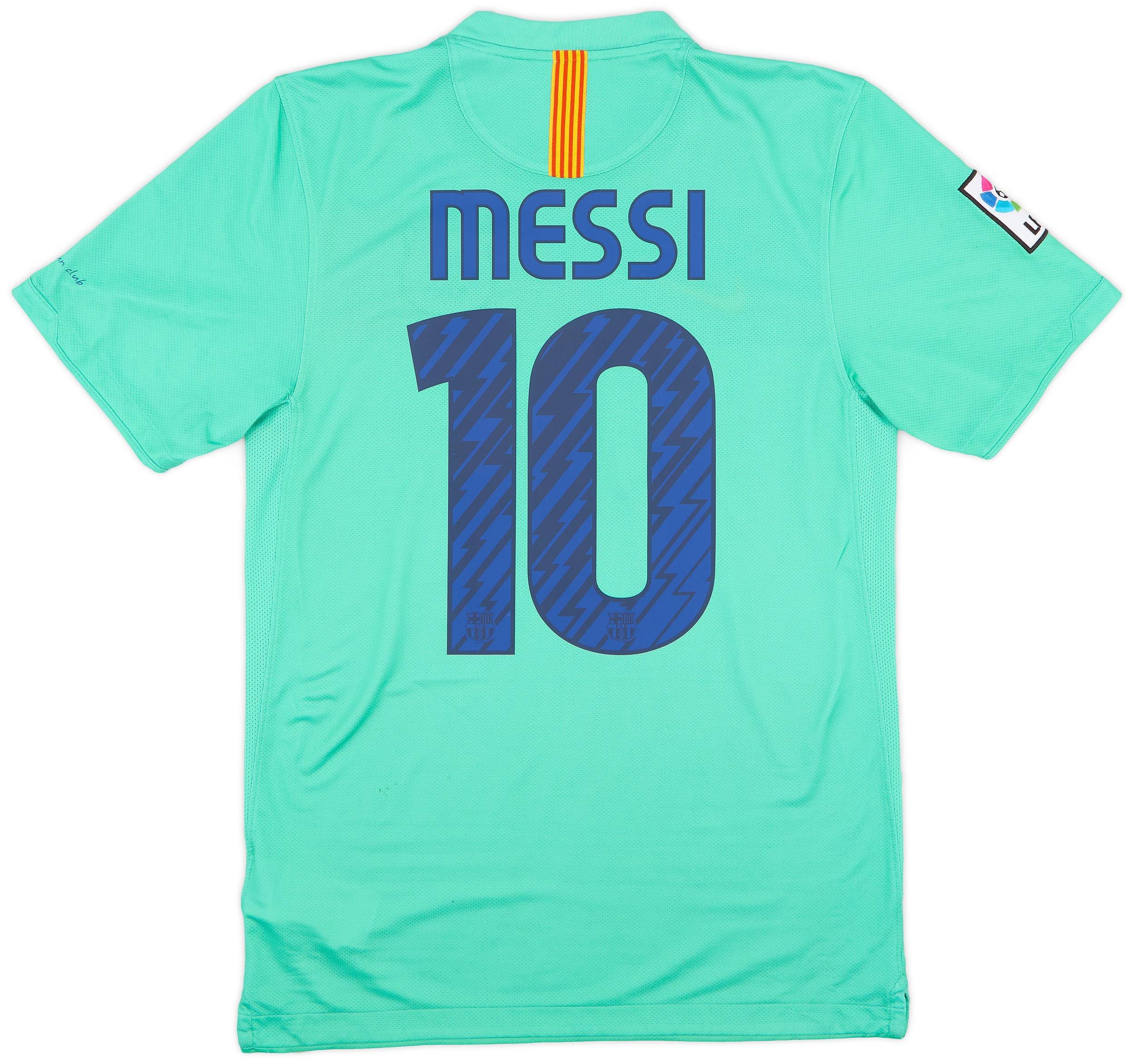 2010-11 Barcelona Away Shirt Messi #10 - 8/10 - (S)