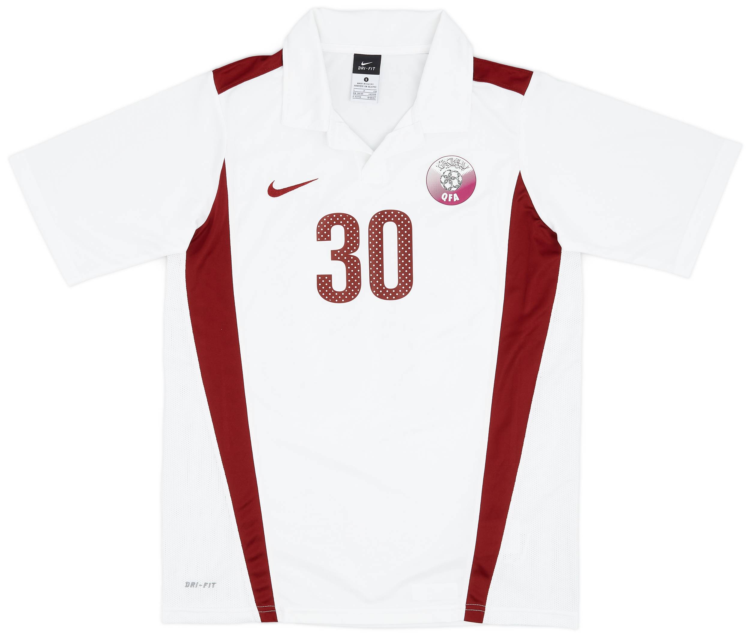 2011-12 Qatar Away Shirt #30 - 9/10 - (S)