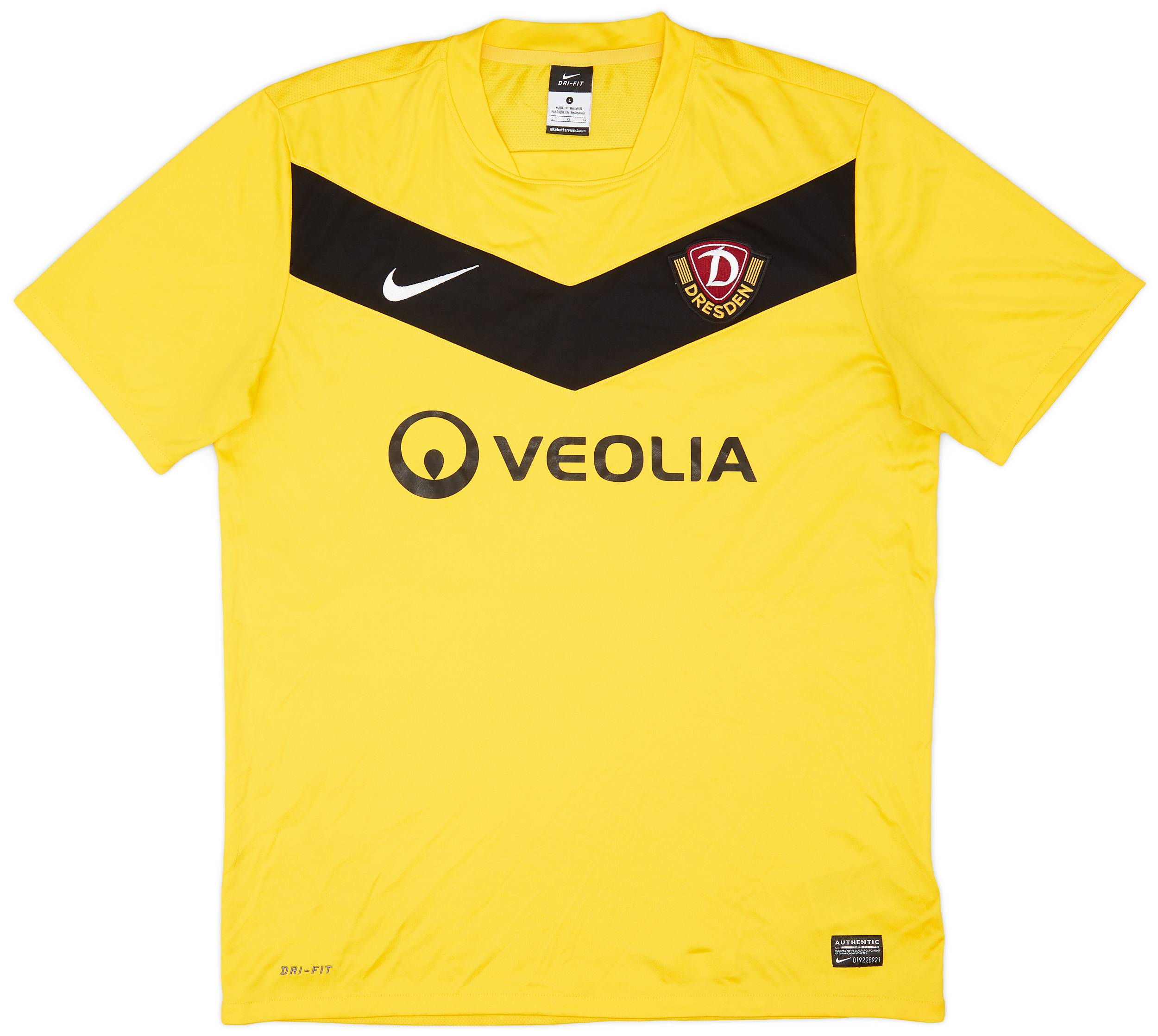 2011-12 Dynamo Dresden Home Shirt - 6/10 - (L)