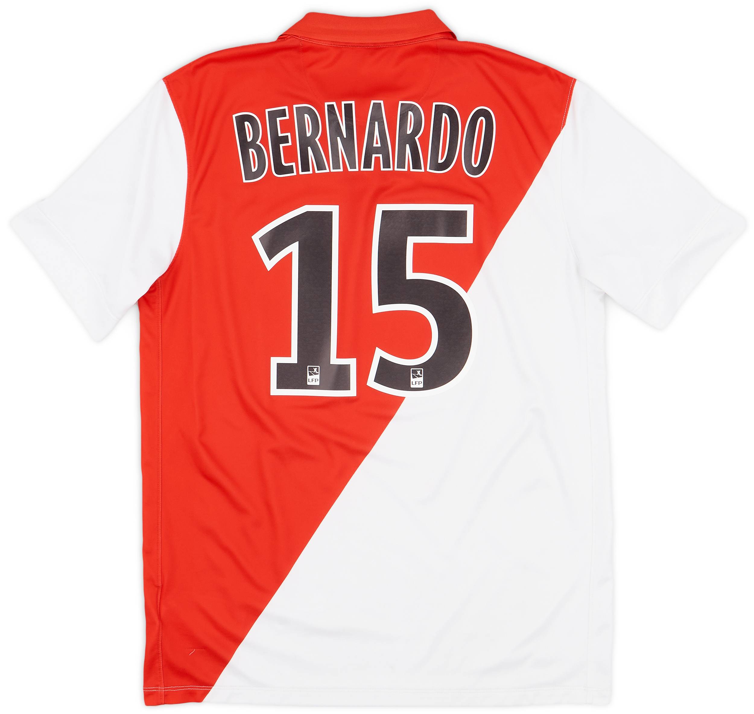 2014-15 Monaco Home Shirt Bernardo Silva #15 - 8/10 - (M)