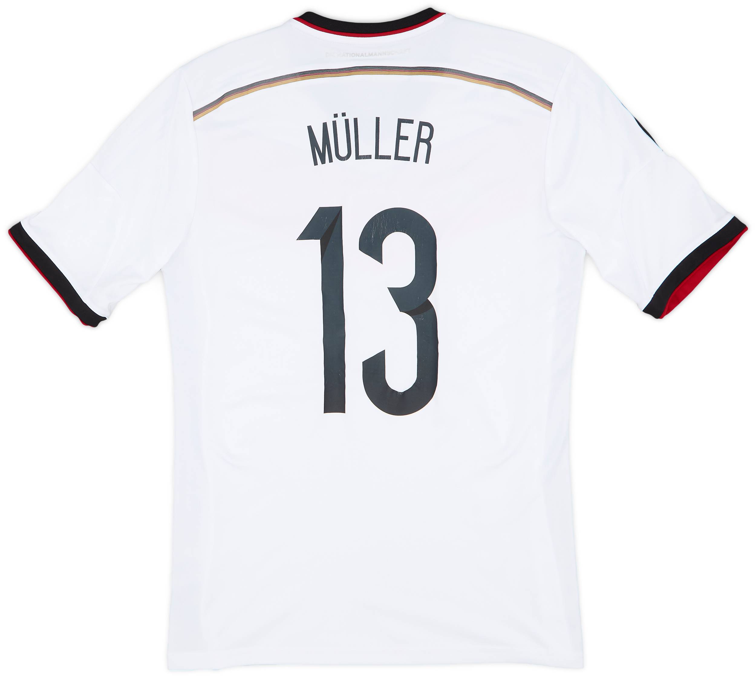 2014-15 Germany Home Shirt Muller #13 - 4/10 - (L)