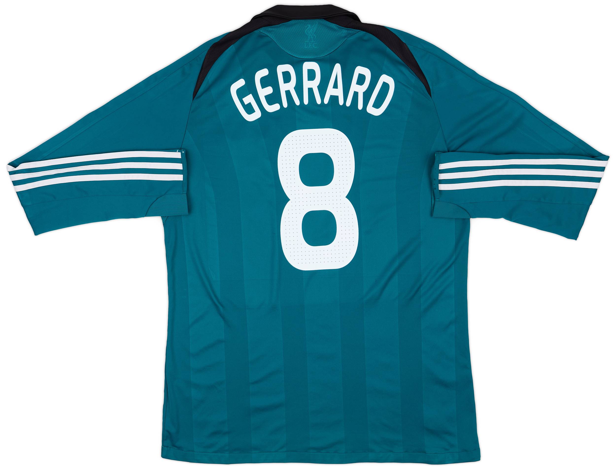 2008-09 Liverpool Third L/S Shirt Gerrard #8 - 7/10 - (XL)