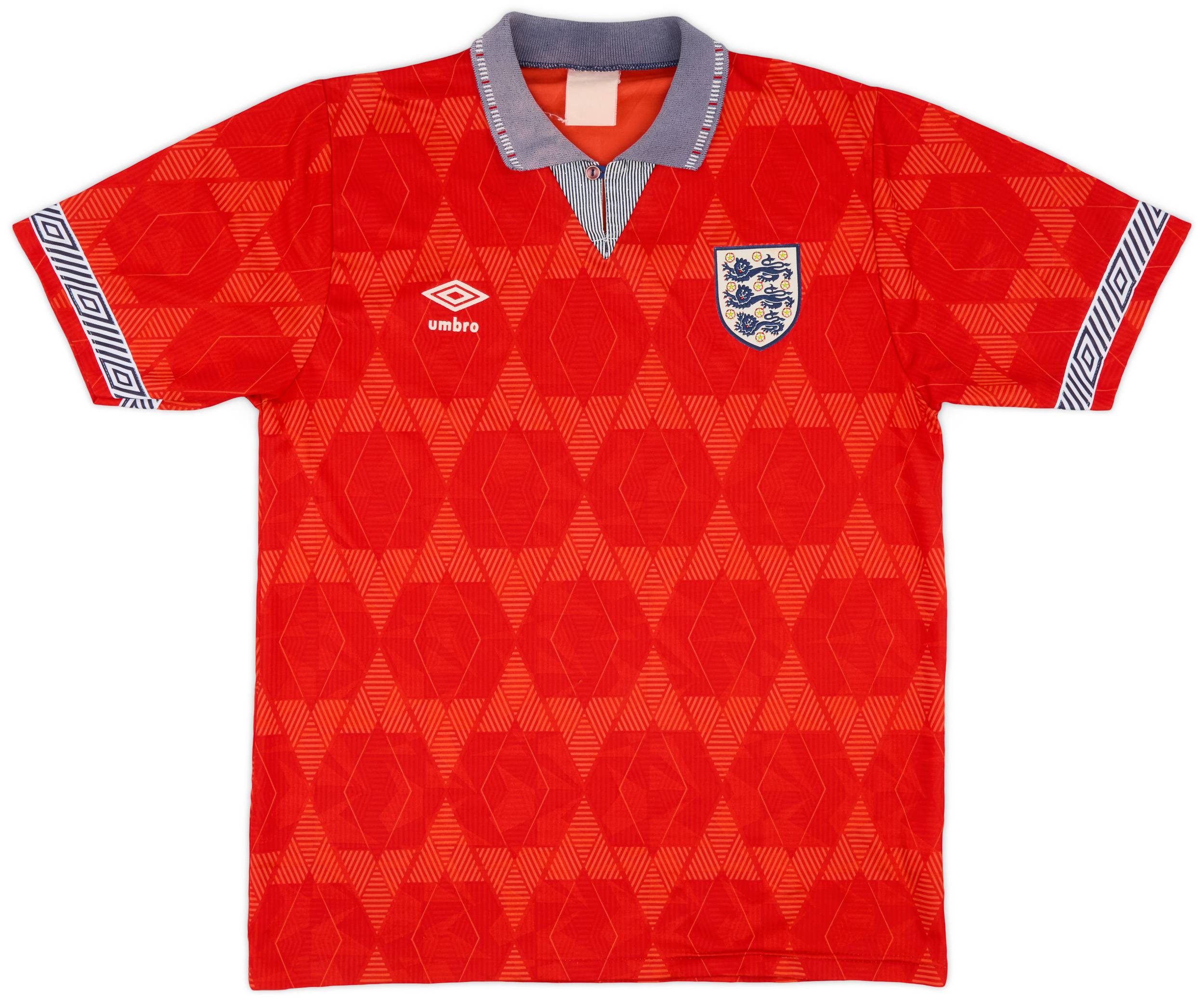 1990-93 England Away Shirt - 9/10 - (L)