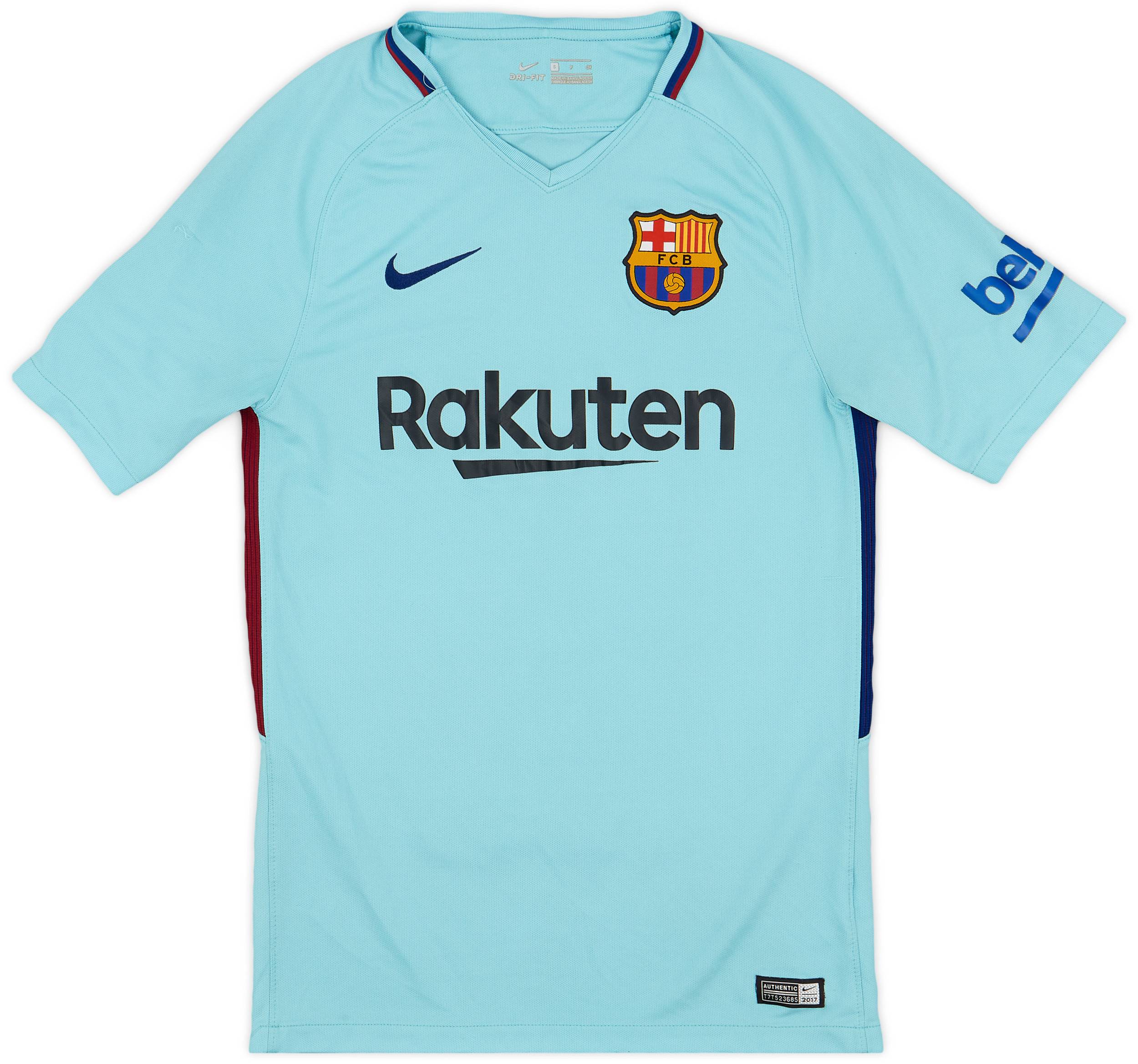 2017-18 Barcelona Away Shirt - 5/10 - (S)