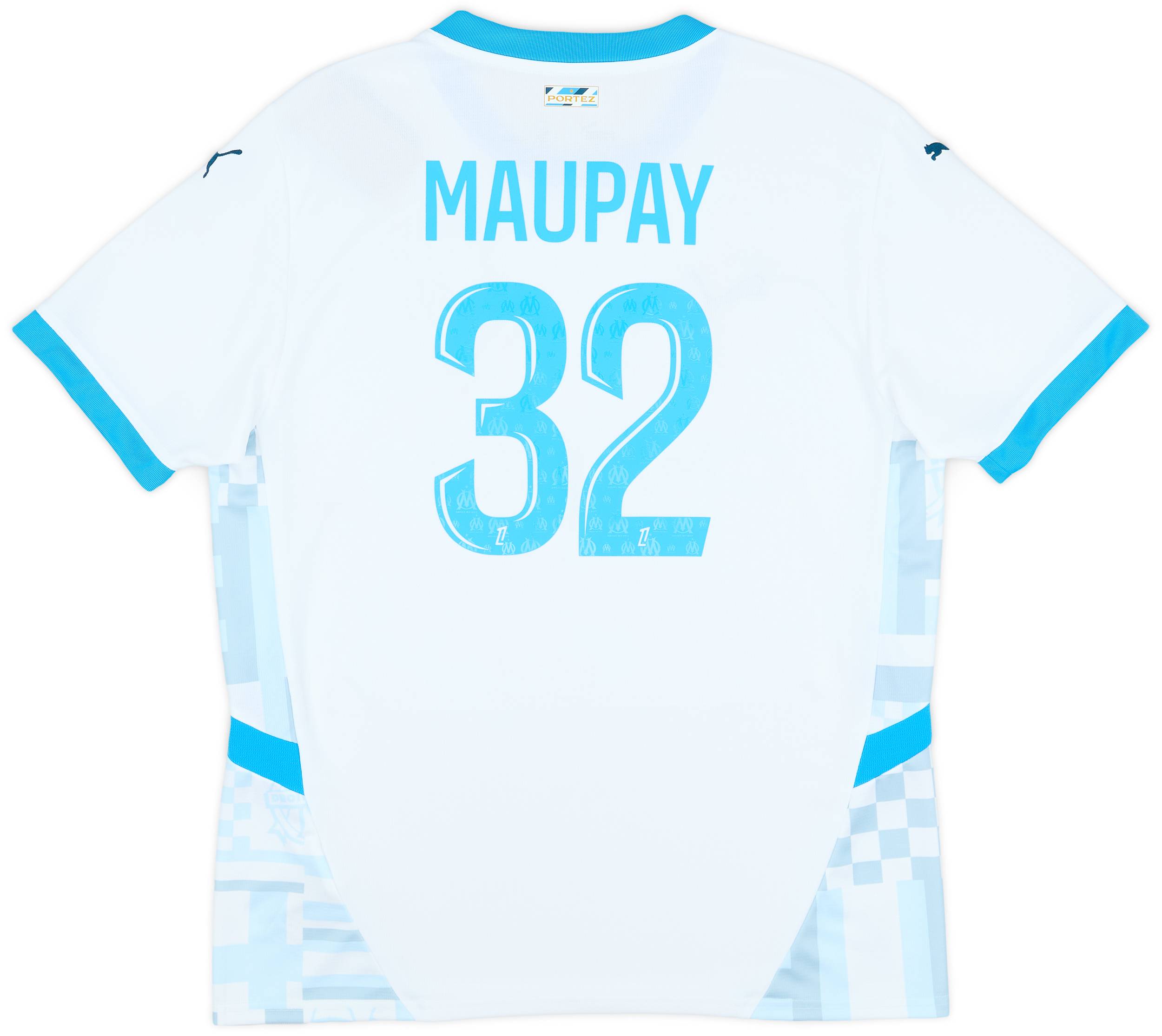 2024-25 Olympique Marseille Home Shirt Maupay #32