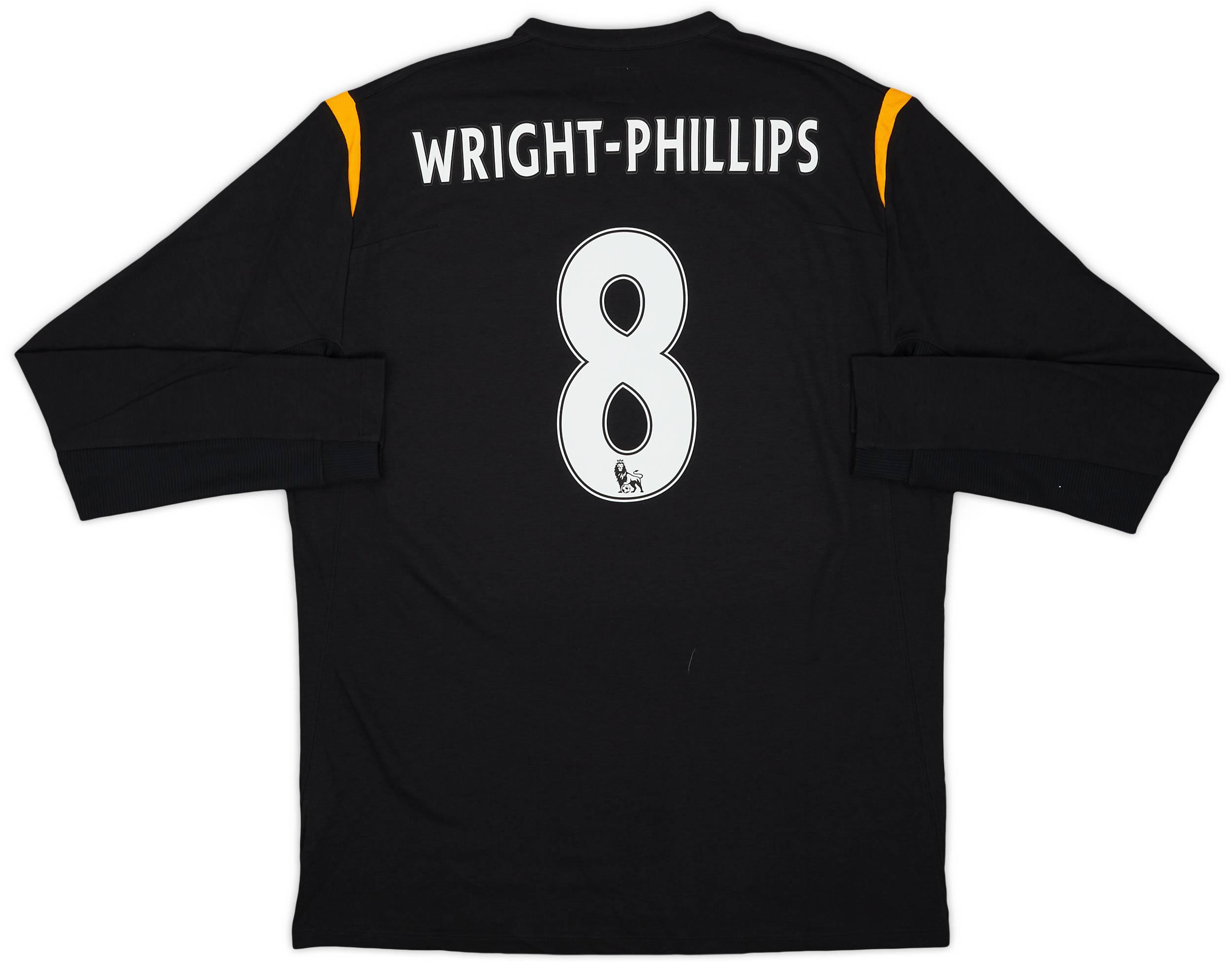 2009-10 Manchester City Away L/S Shirt Wright-Phillips #8 (L)