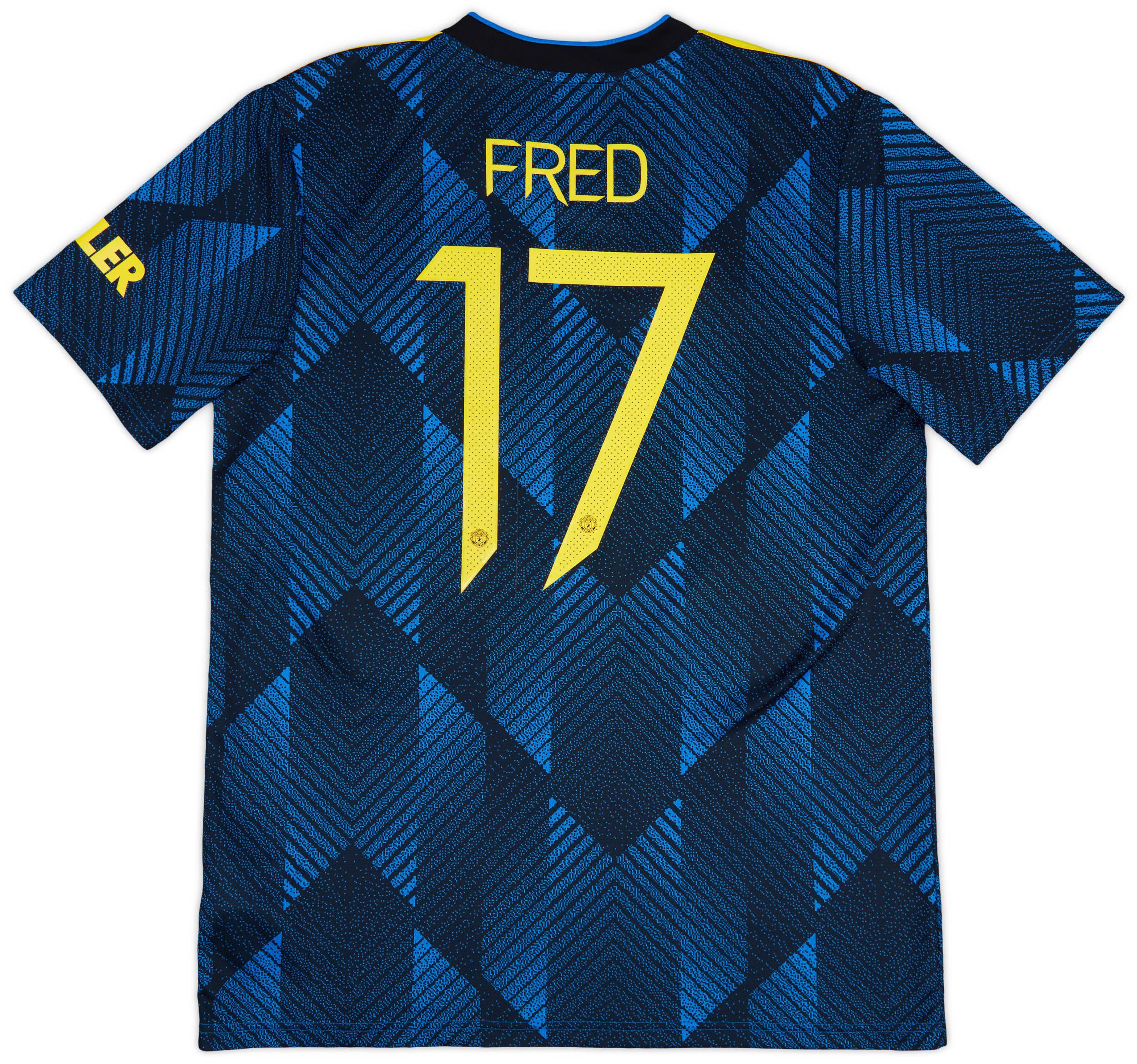 2021-22 Manchester United Third Shirt Fred #17 - 10/10 - (L)