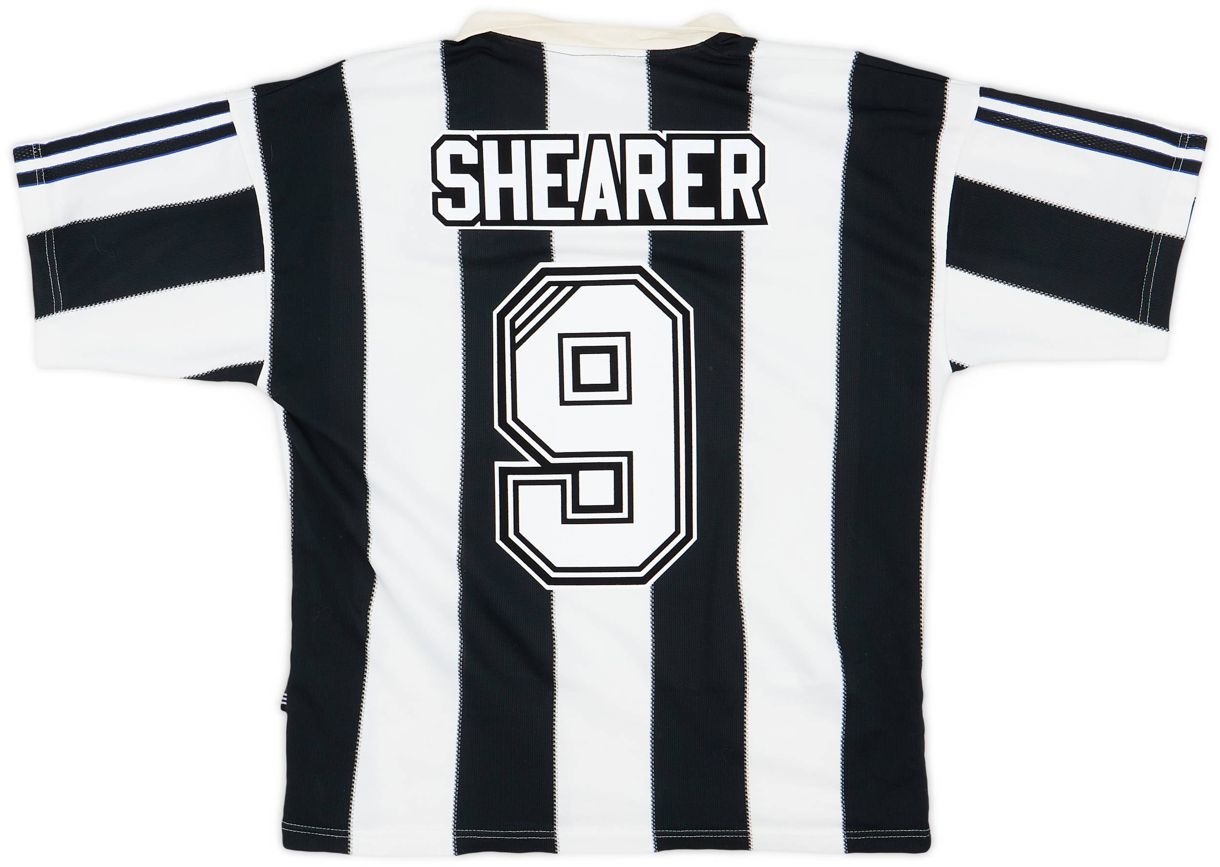 1995-97 Newcastle Home Shirt Shearer #9 - 8/10 - (S)