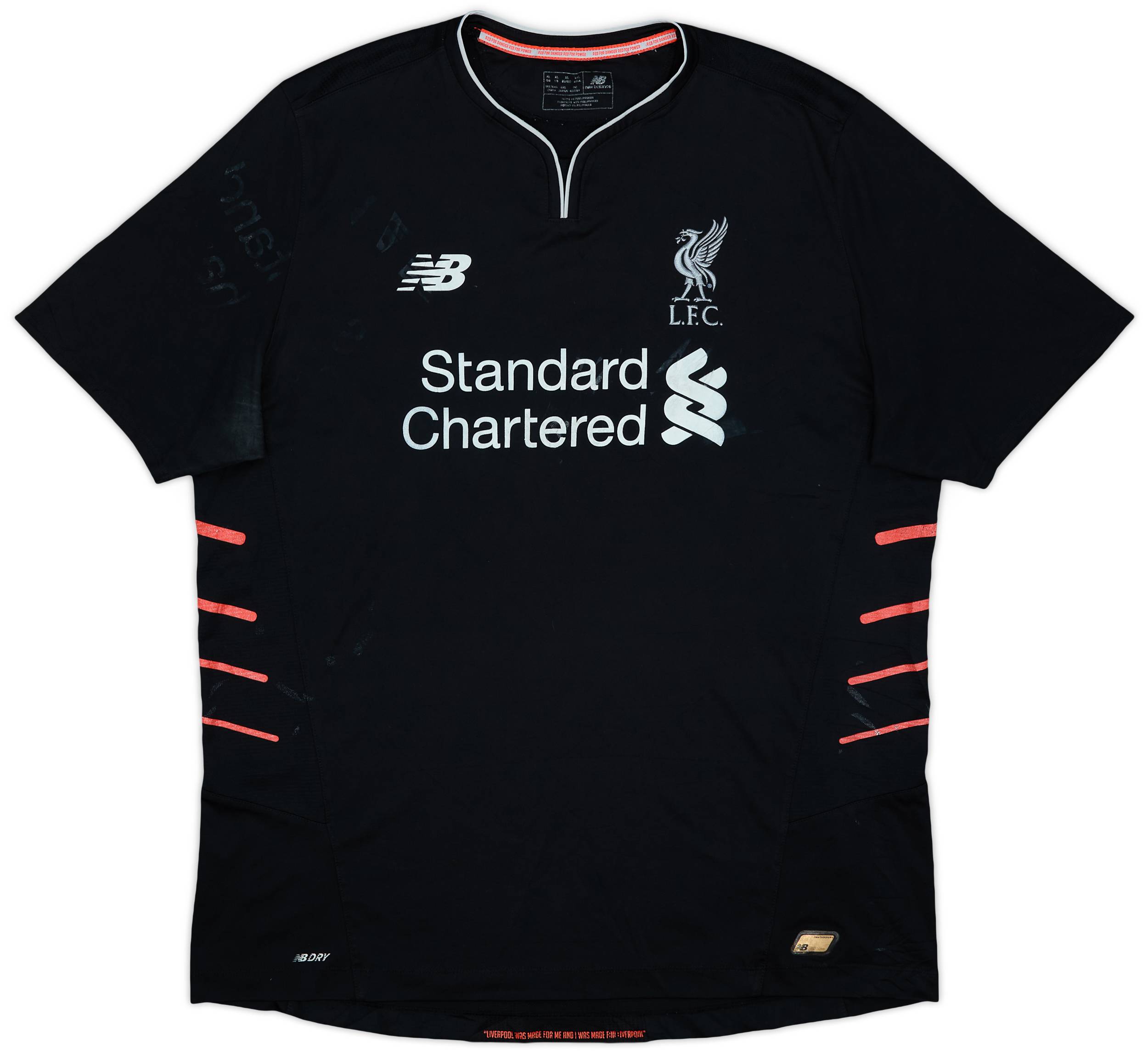2016-17 Liverpool Away Shirt - 5/10 - (XL)