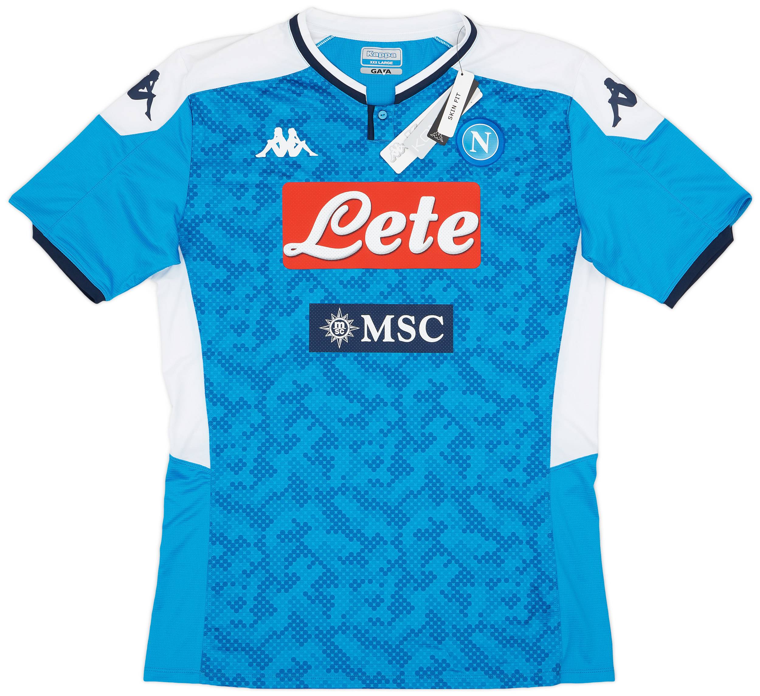 2019-20 Napoli Authentic Home Shirt (3XL)