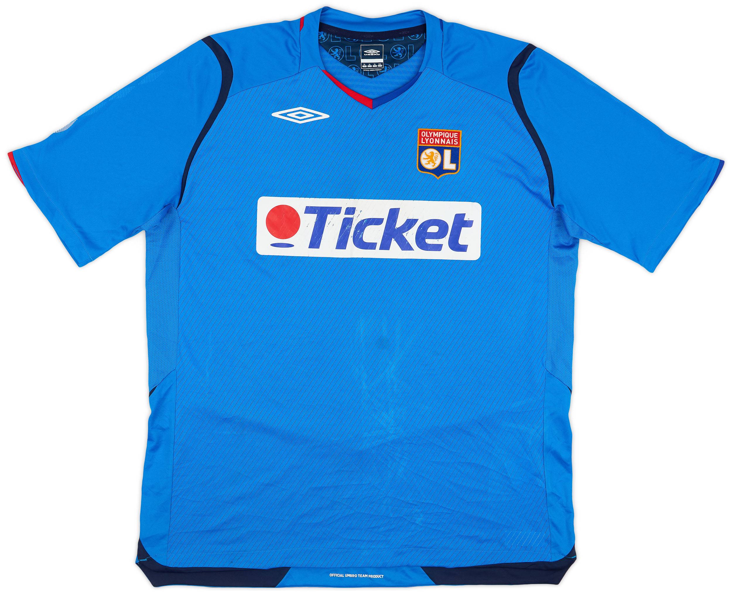 2008-09 Lyon Away Shirt - 5/10 - (XL)