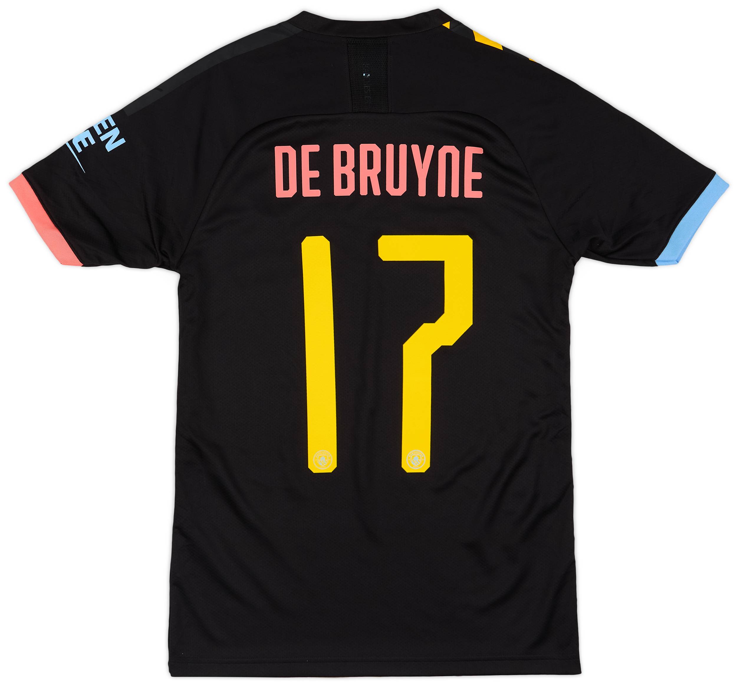 2019-20 Manchester City Away Shirt De Bruyne #17 - 7/10 - (S)