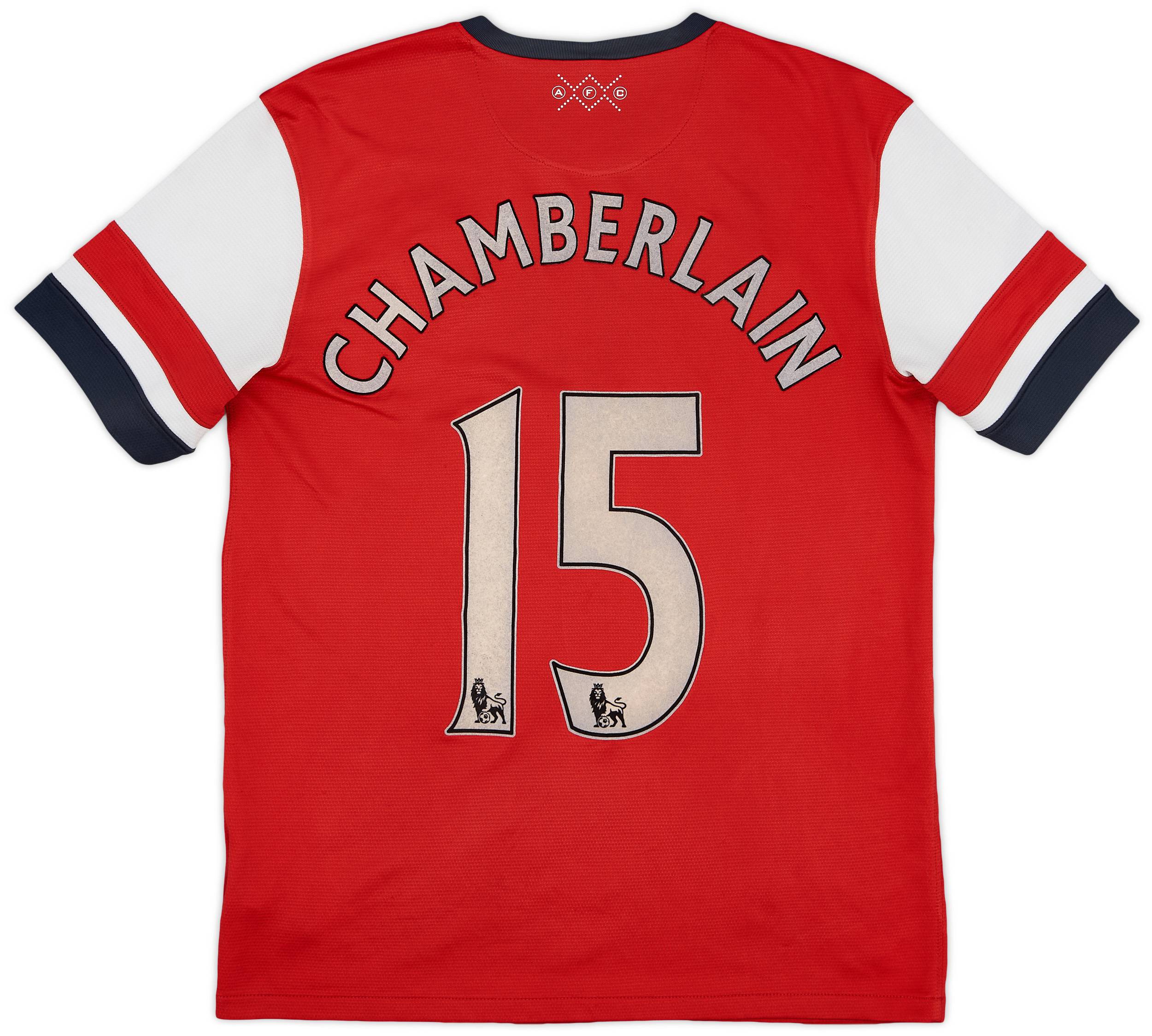 2012-14 Arsenal Home Shirt Chamberlain #15 - 4/10 - (M)