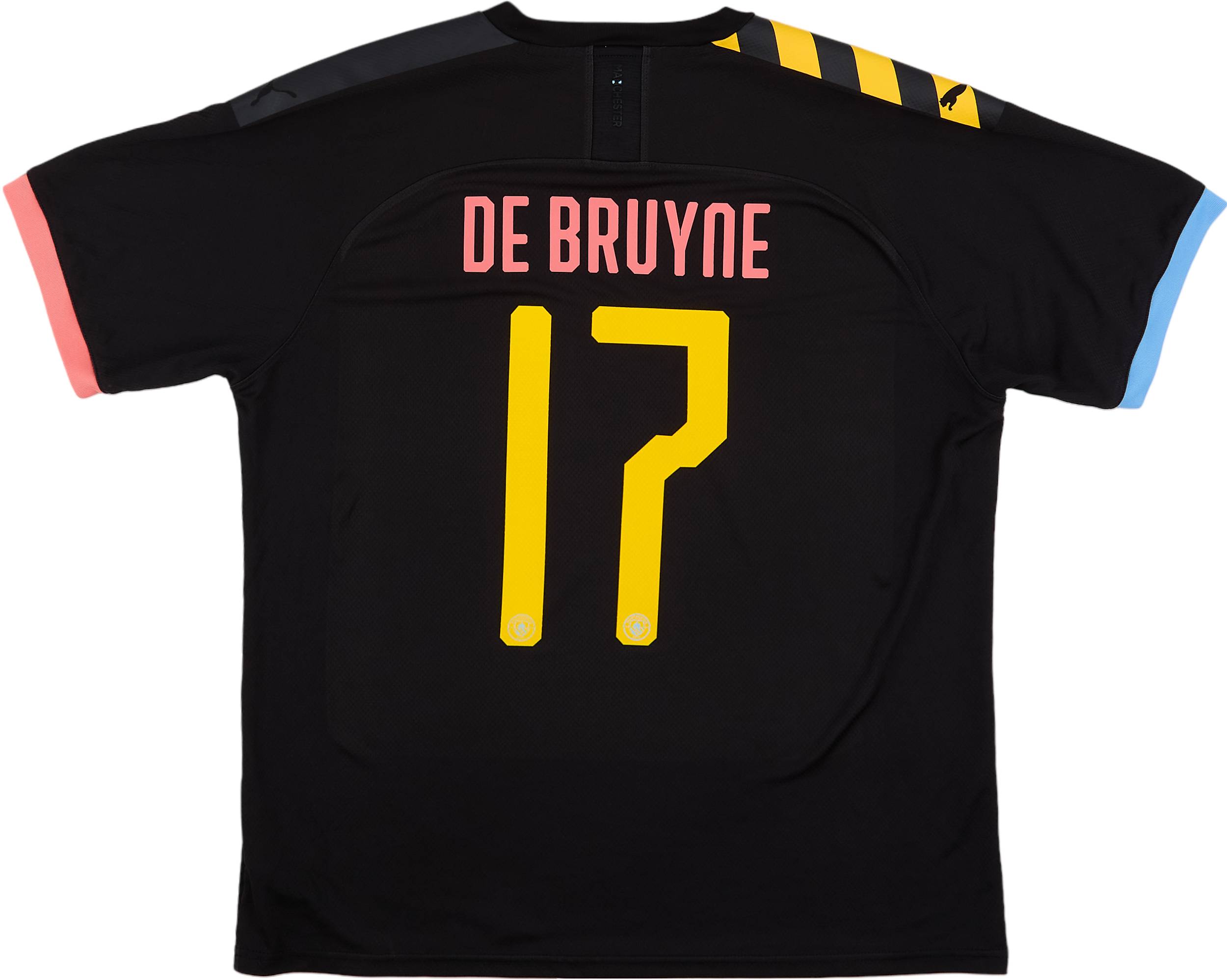2019 20 Manchester City Away Shirt De Bruyne 17 8 10 L