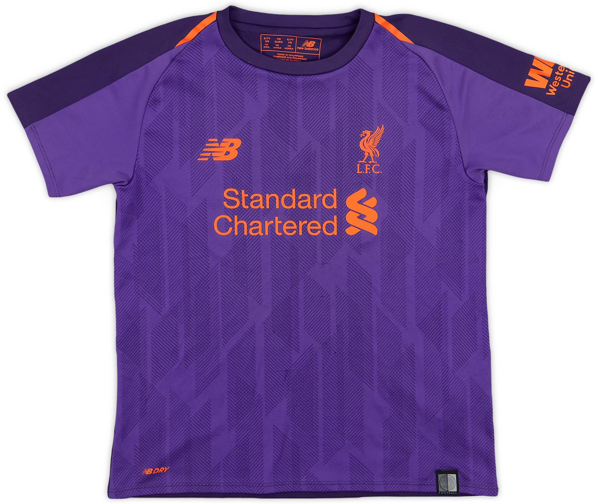 2018-19 Liverpool Away Shirt - 7/10 - (S.Boys)