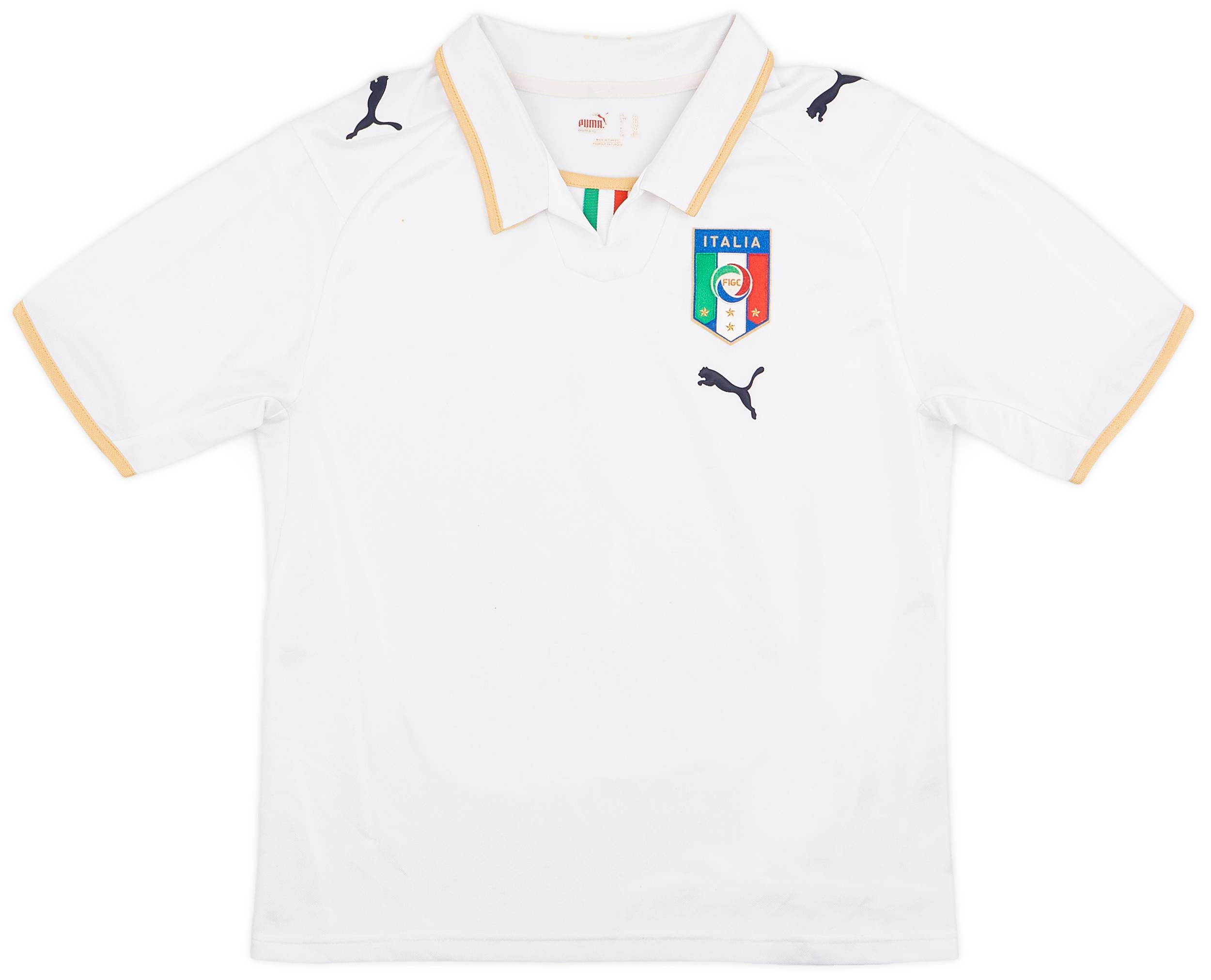 2007-08 Italy Away Shirt - 8/10 - (L.Boys)
