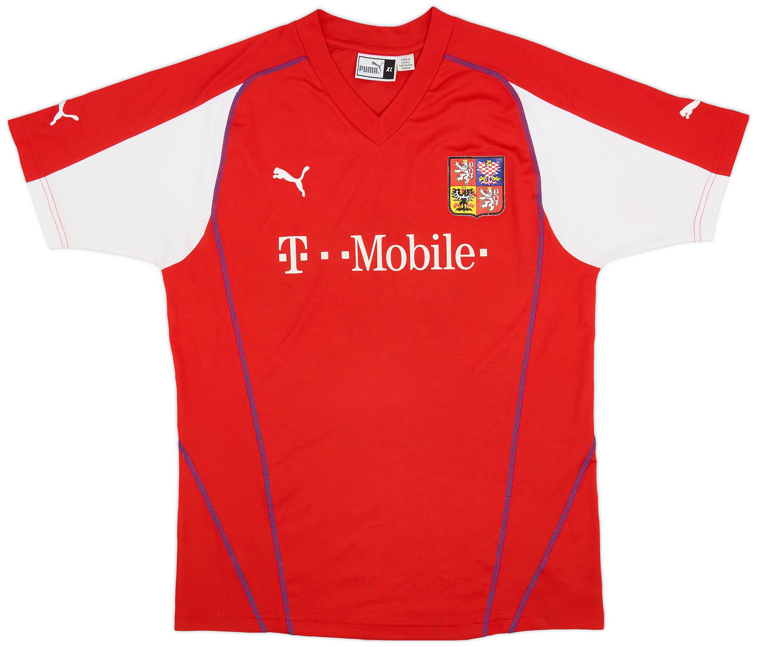 2003-04 Czech Republic Home Shirt - 7/10 - (XXL)