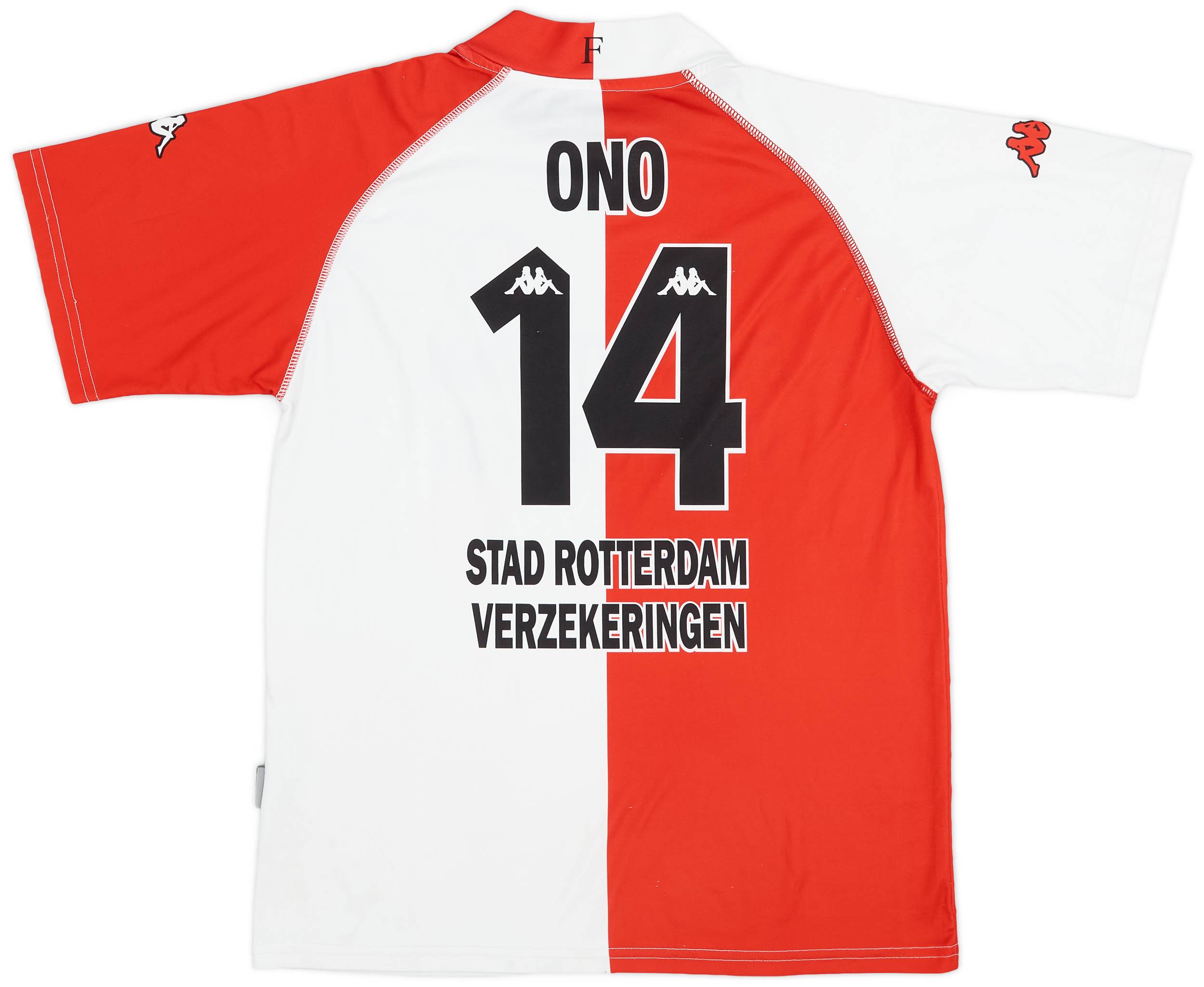2002-03 Feyenoord Basic Home Shirt Ono #14 - 9/10 - (YXXL)